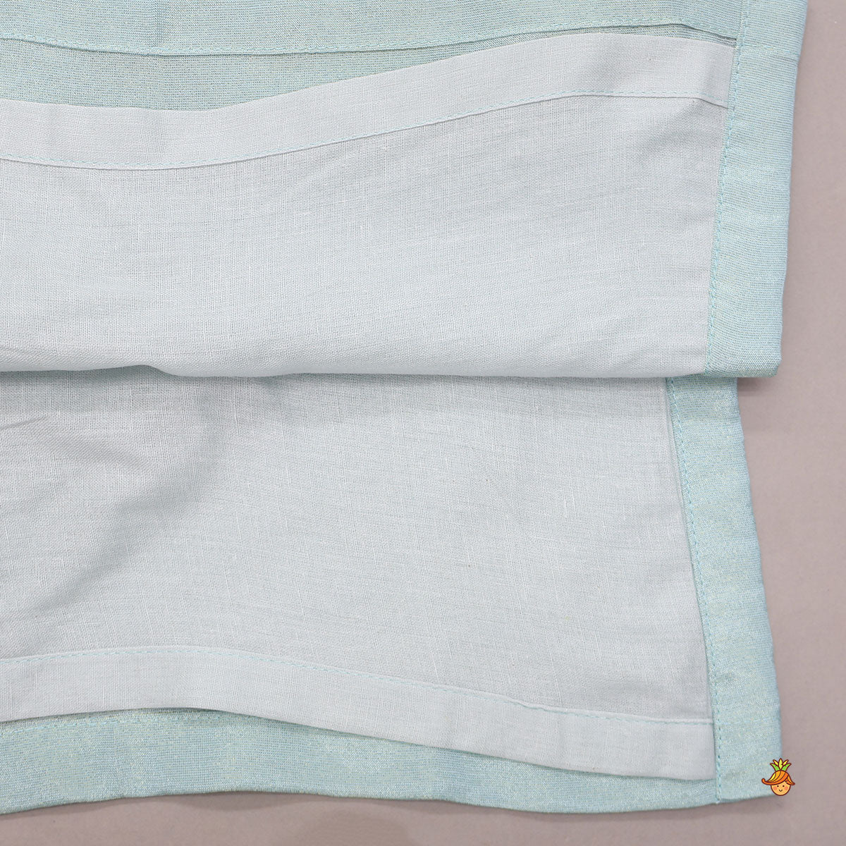 Shimmery Kurta With Open Jacket And Churidar