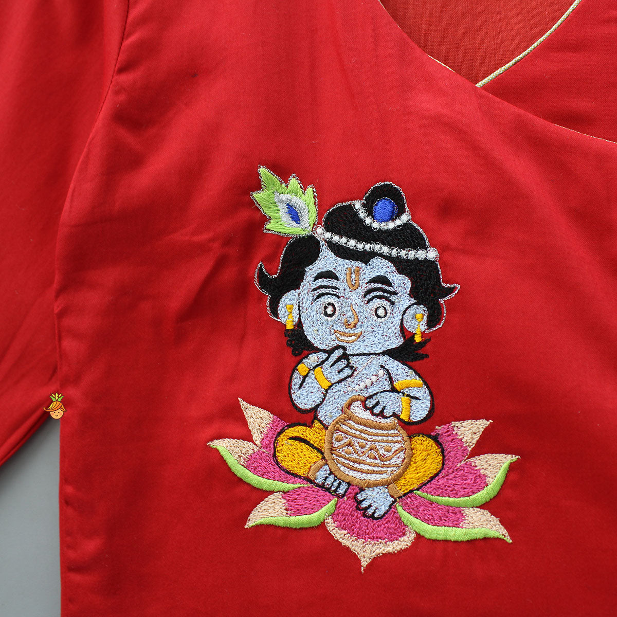 Front Dual Tie-Up Kurta And Dhoti