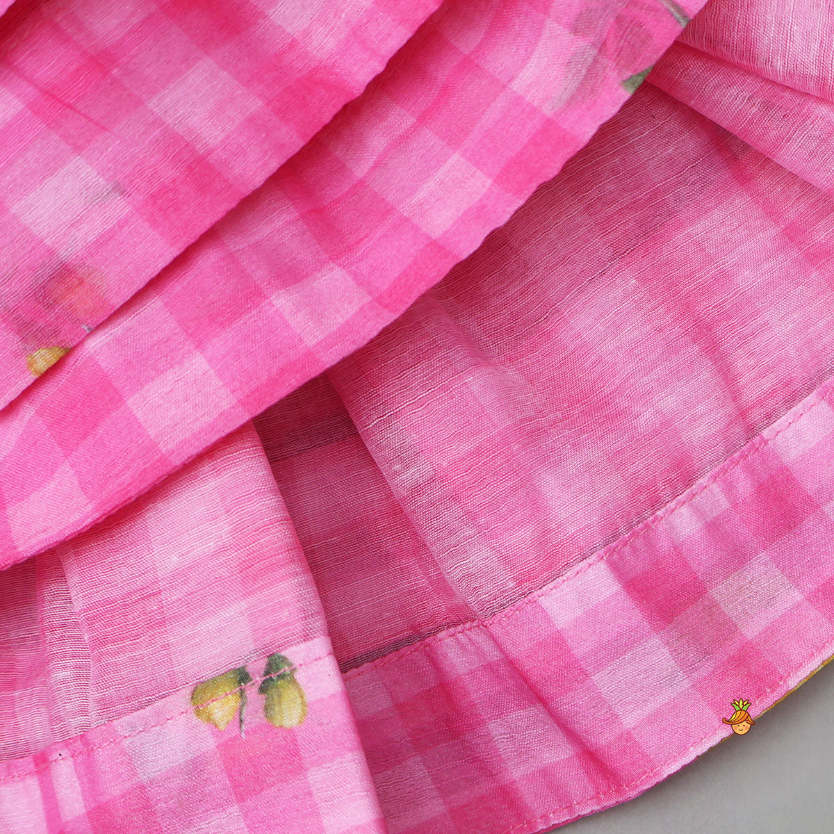 Smocked Back Crop Top With Elasticated Skirt And Matching Head Band