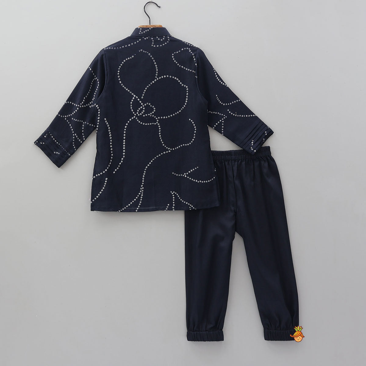 Pin-Tuck Detailed Yoke Kurta And Pyjama