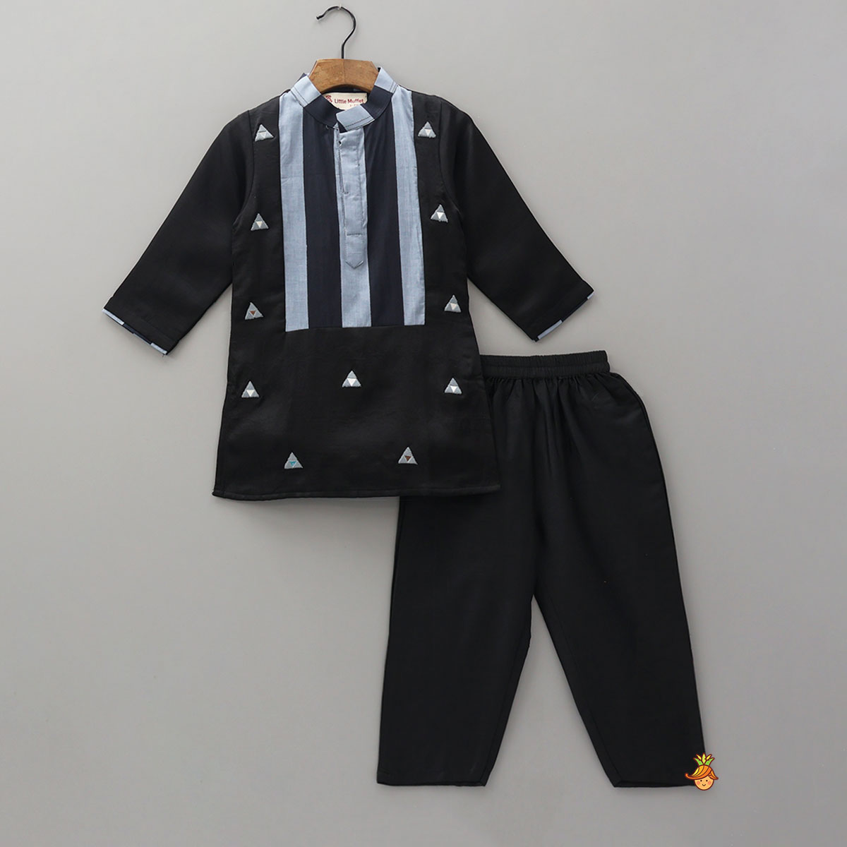 Hand made Mirror Work Kurta And Pyjama