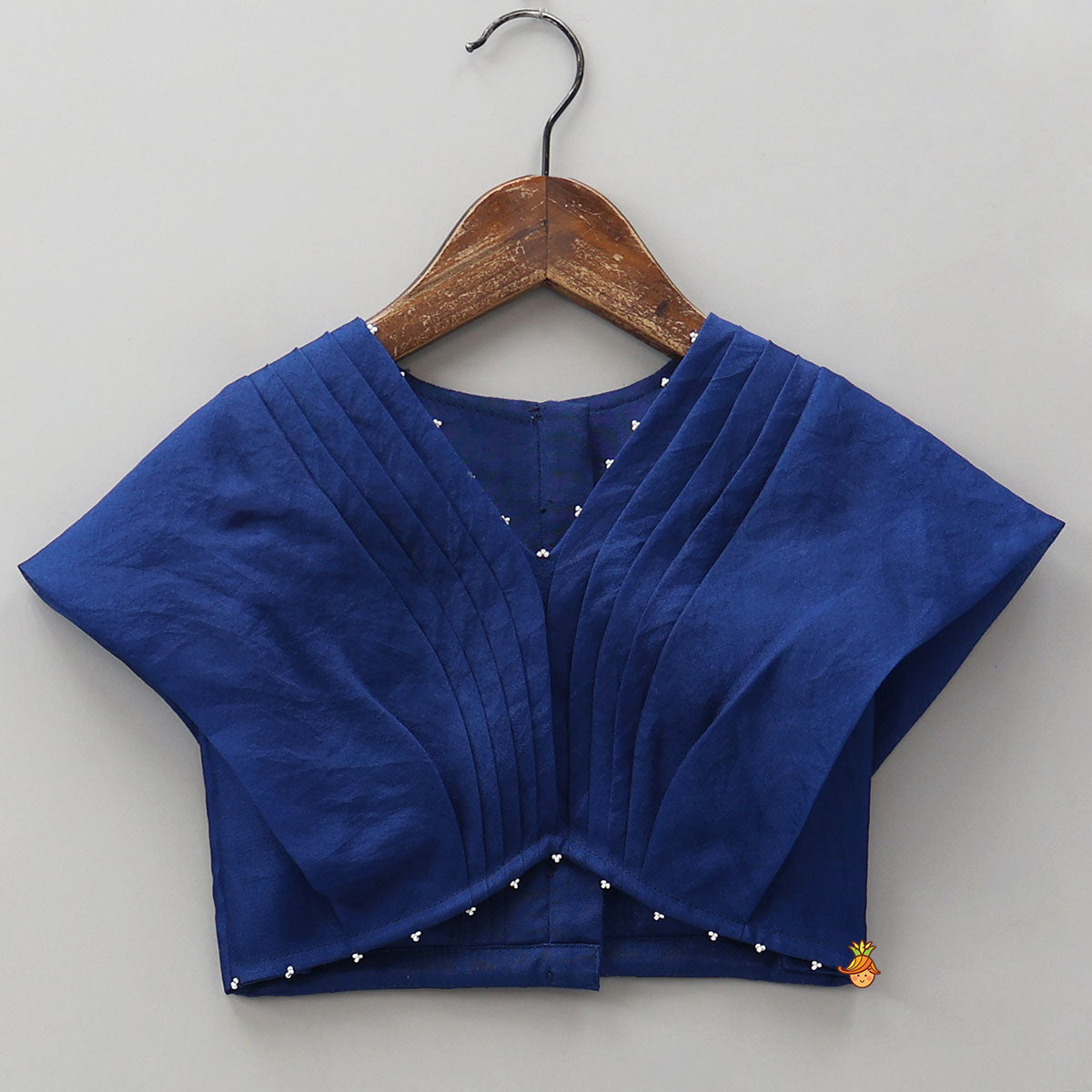 Lovely Pleated Crop Top And Heavy Embroidered Lehenga