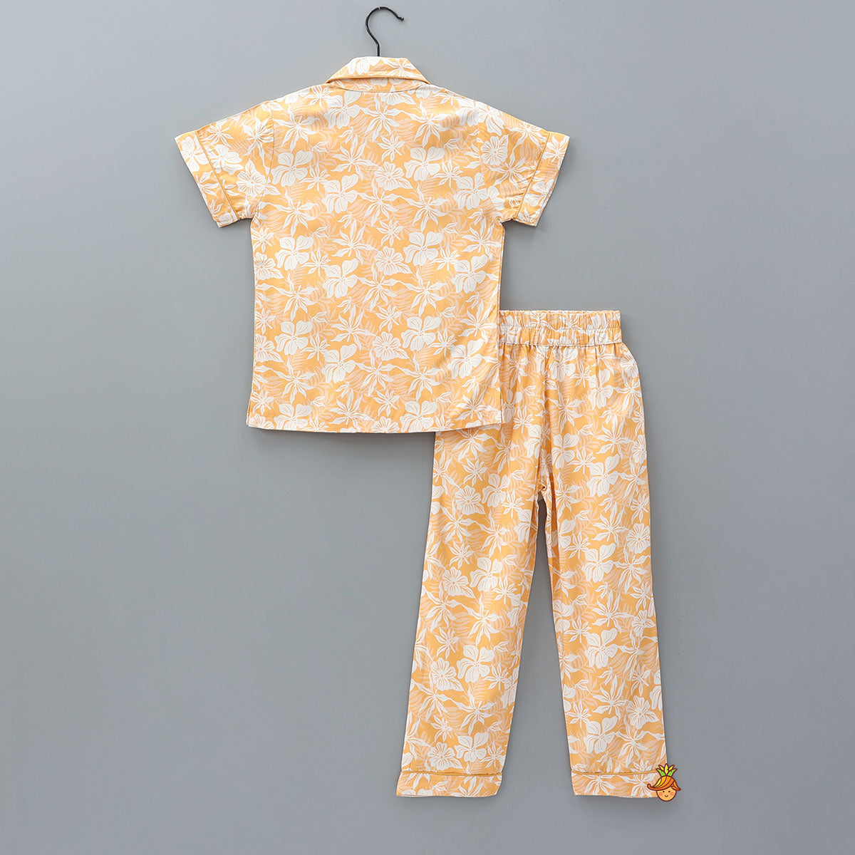 Floral Print Bamboo Fabric Sleepwear Set