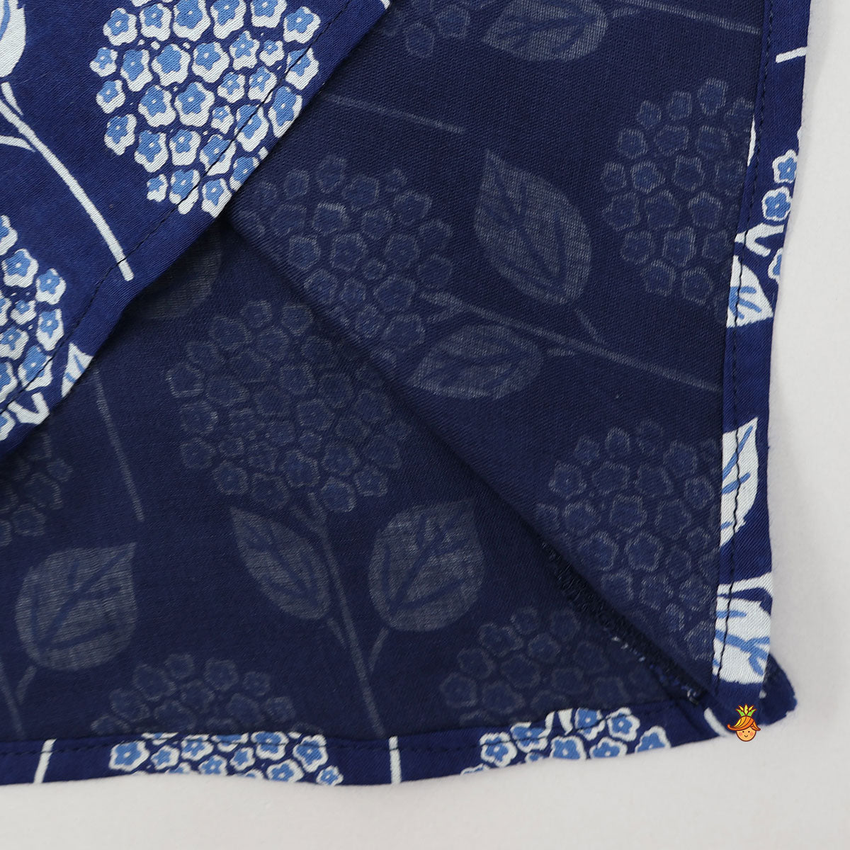Beautifully Printed Cotton Kurti And Sharara With Contrasting Dupatta