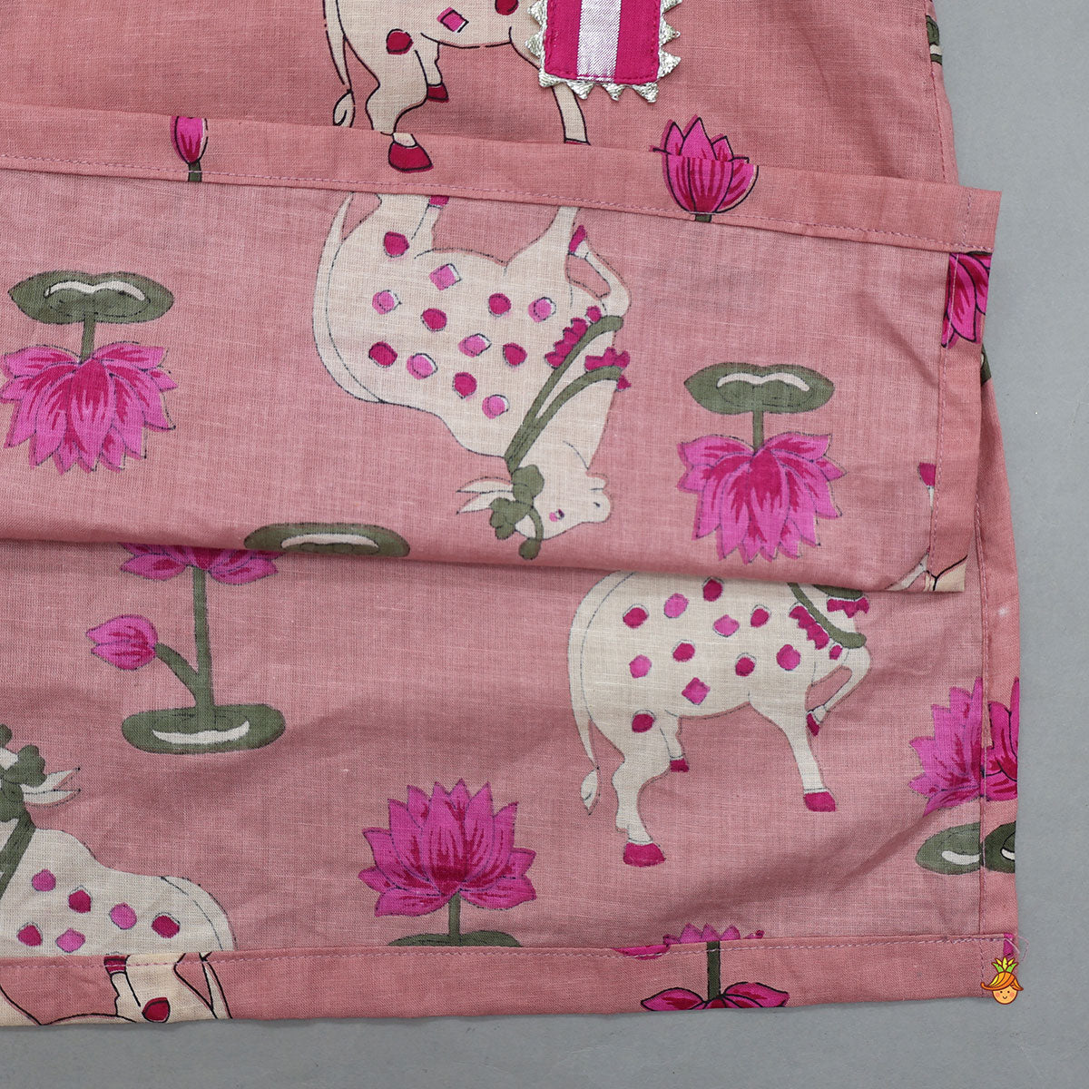 Beautifully Printed Kurta And Dhoti