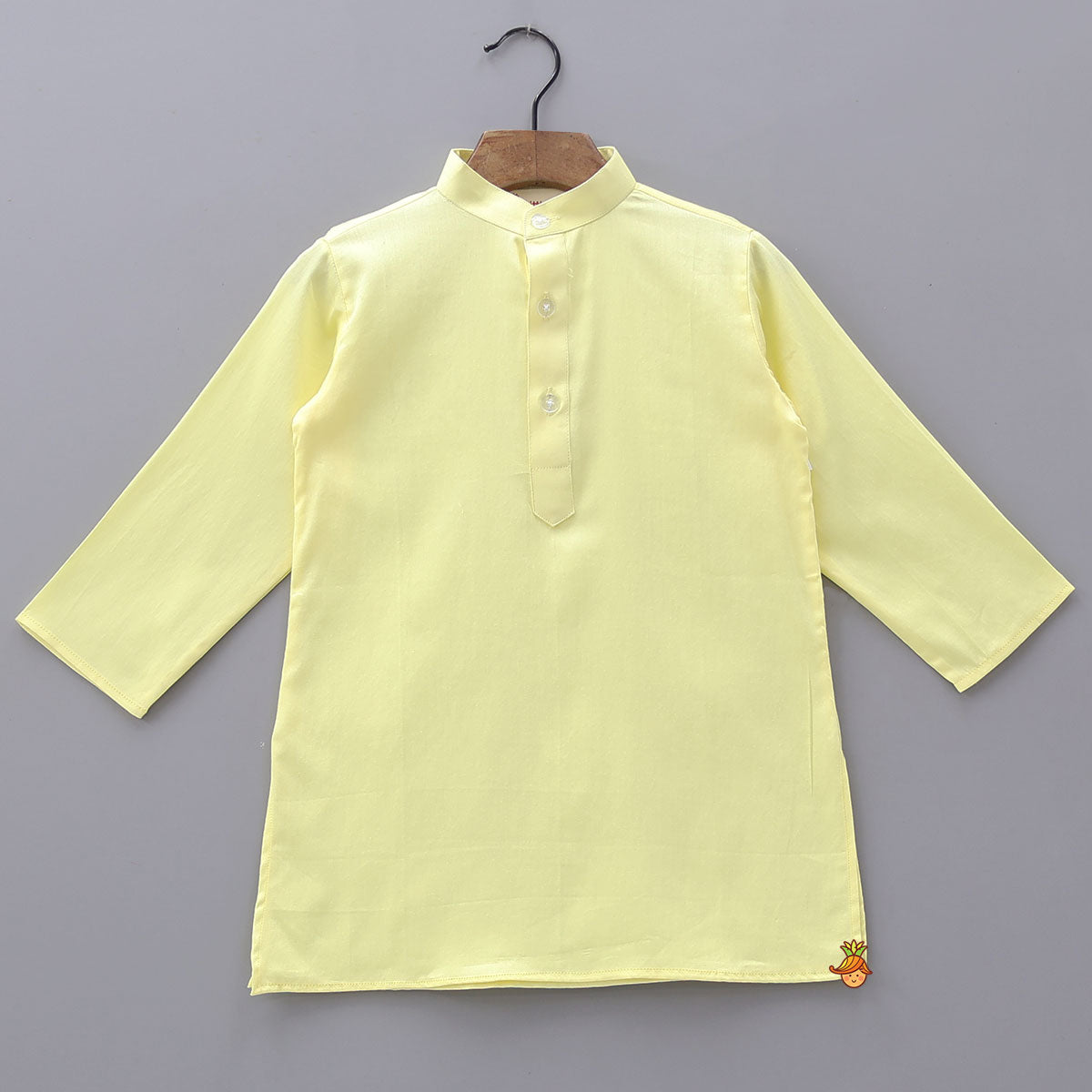 Kurta With Heart Motif Embroidered Jacket And Churidar