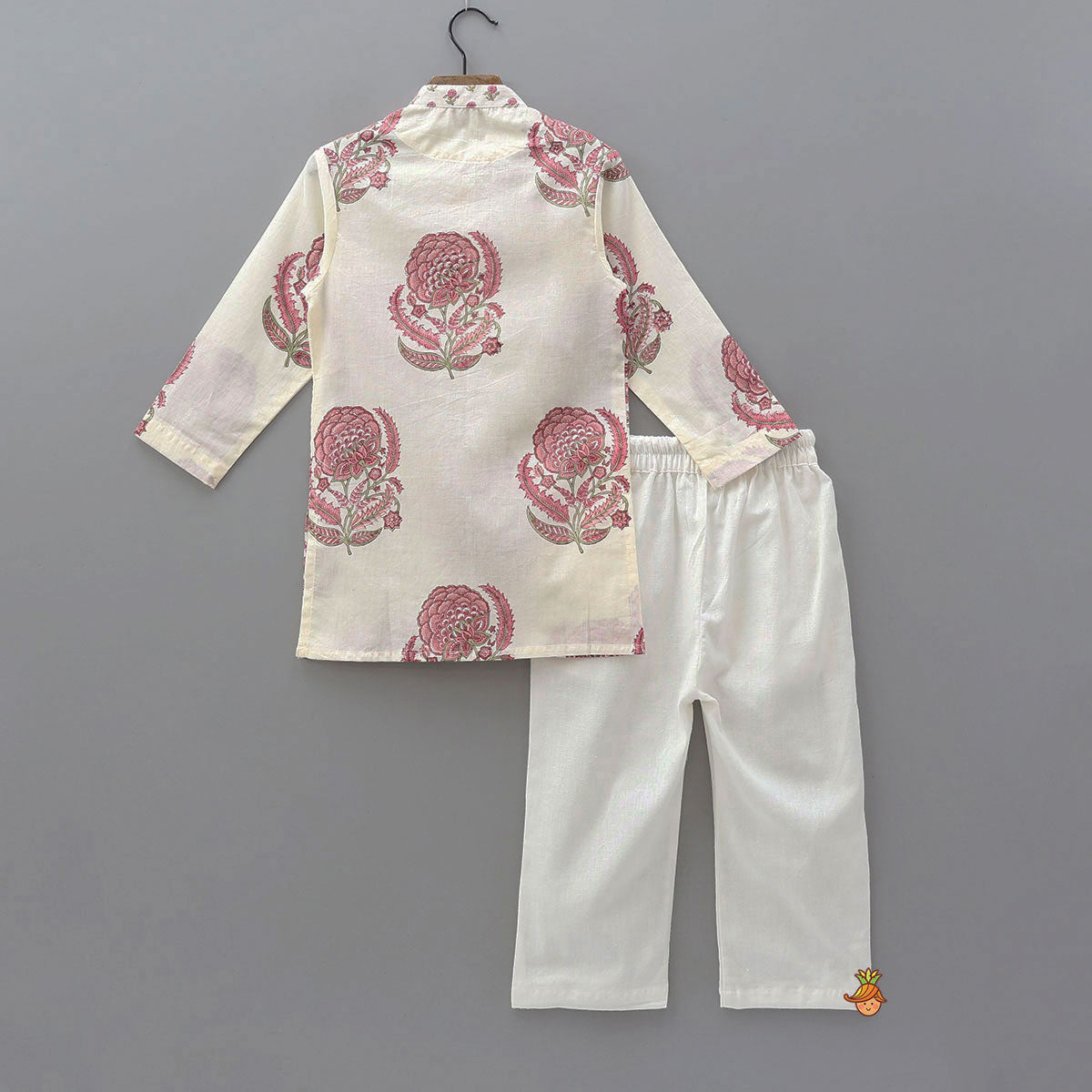 Front Placket Cotton Kurta And Pyjama