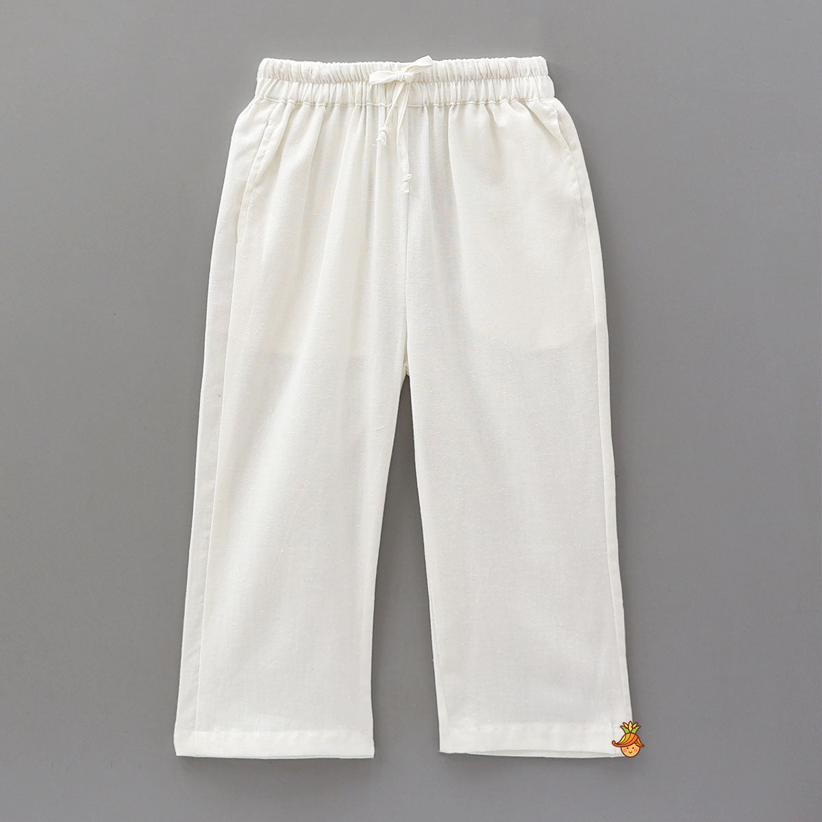 Front Placket Cotton Kurta And Pyjama