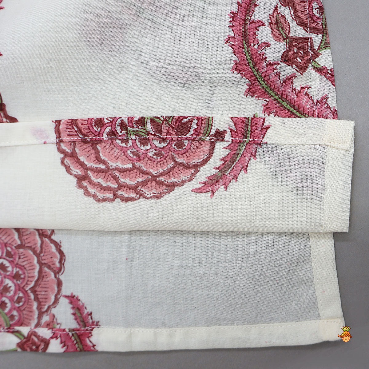 Front Placket Cotton Kurta And Pyjama