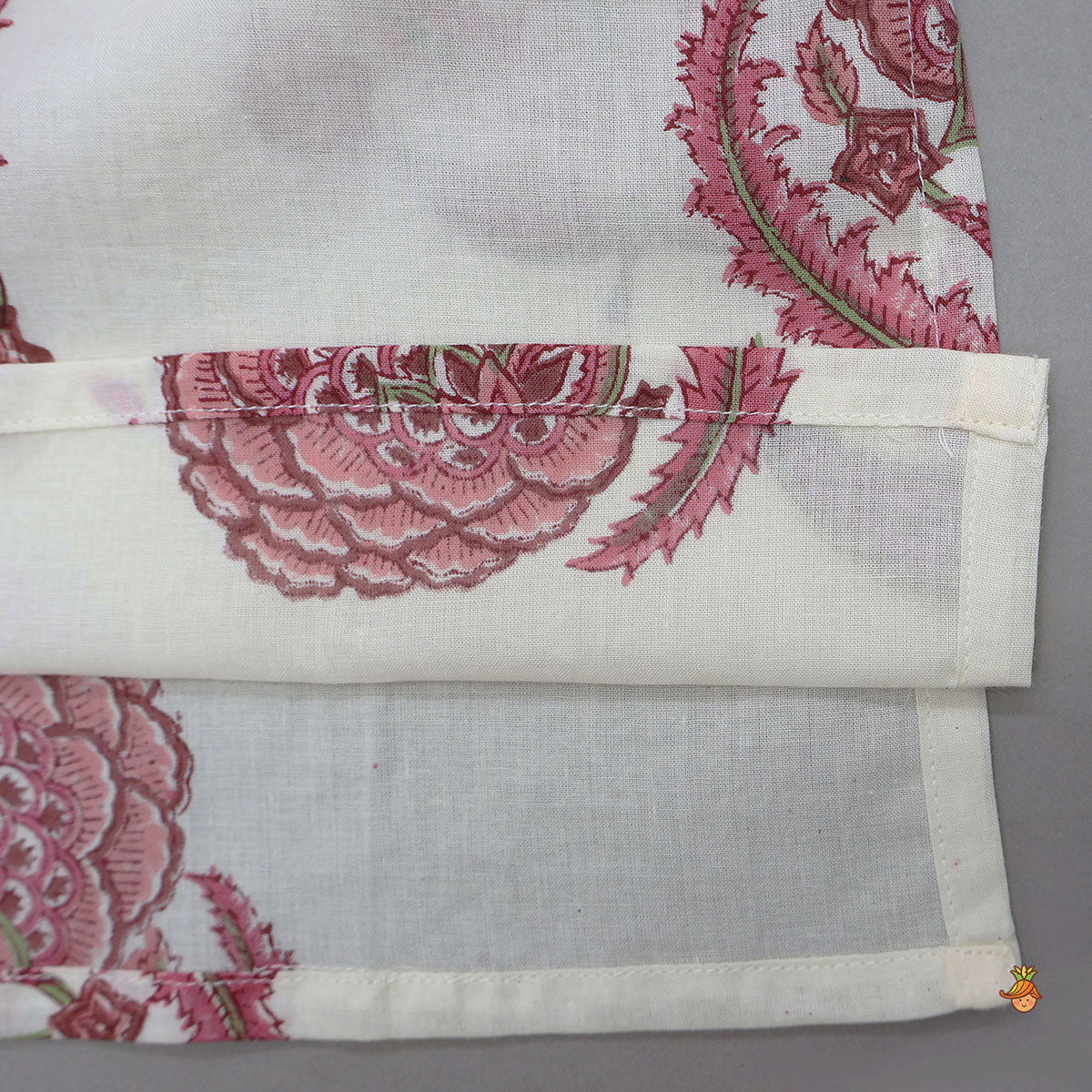 Front Placket Cotton Kurta And Pyjama