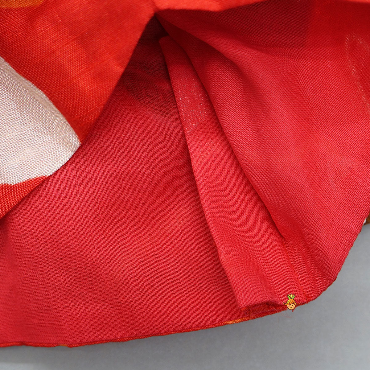 Pleated Strappy Top And Lehenga