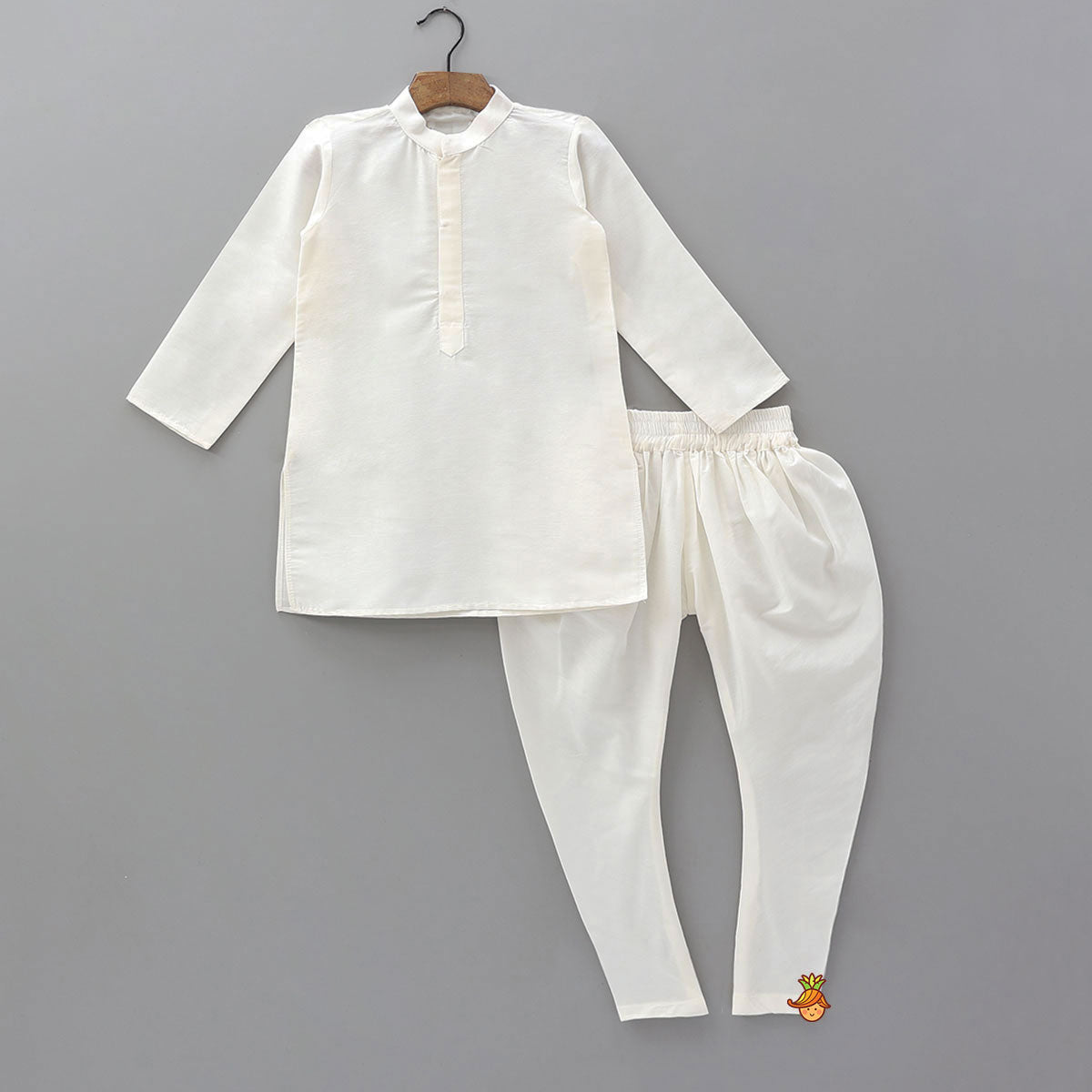 Kurta With Ethnic Printed Thread Work Jacket And Churidar