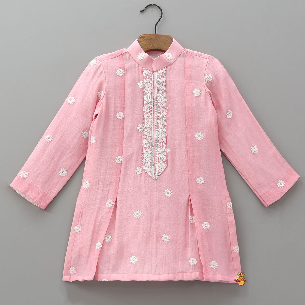 Front Slit Kurta And Pyjama