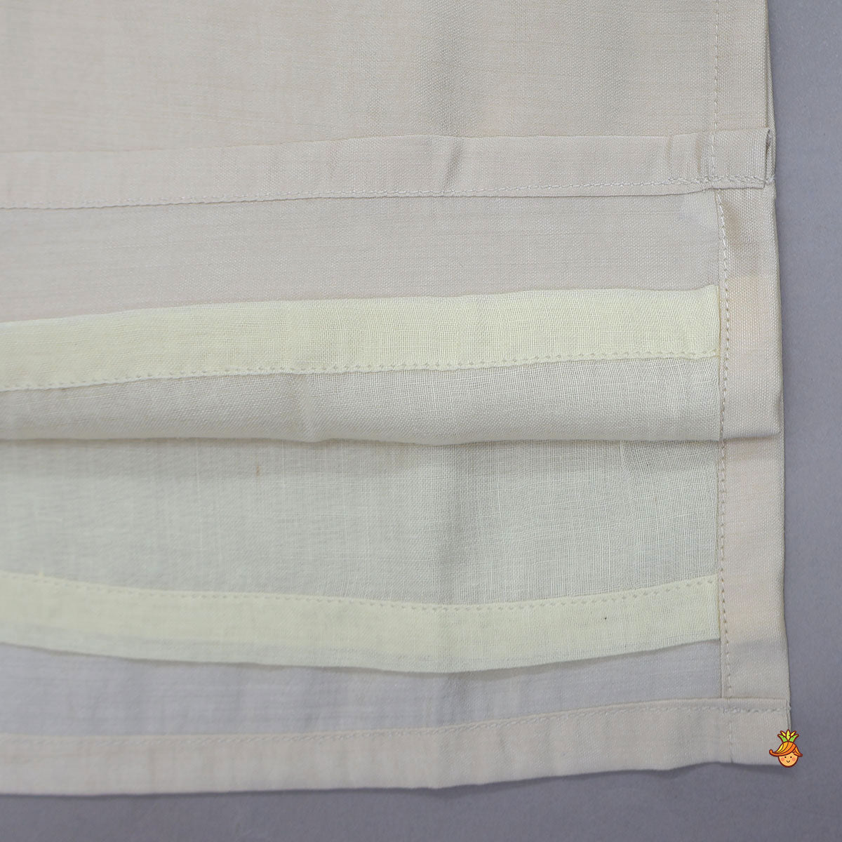 Hand Dori Embroidered Faux Mirror Work Kurta And Pyjama