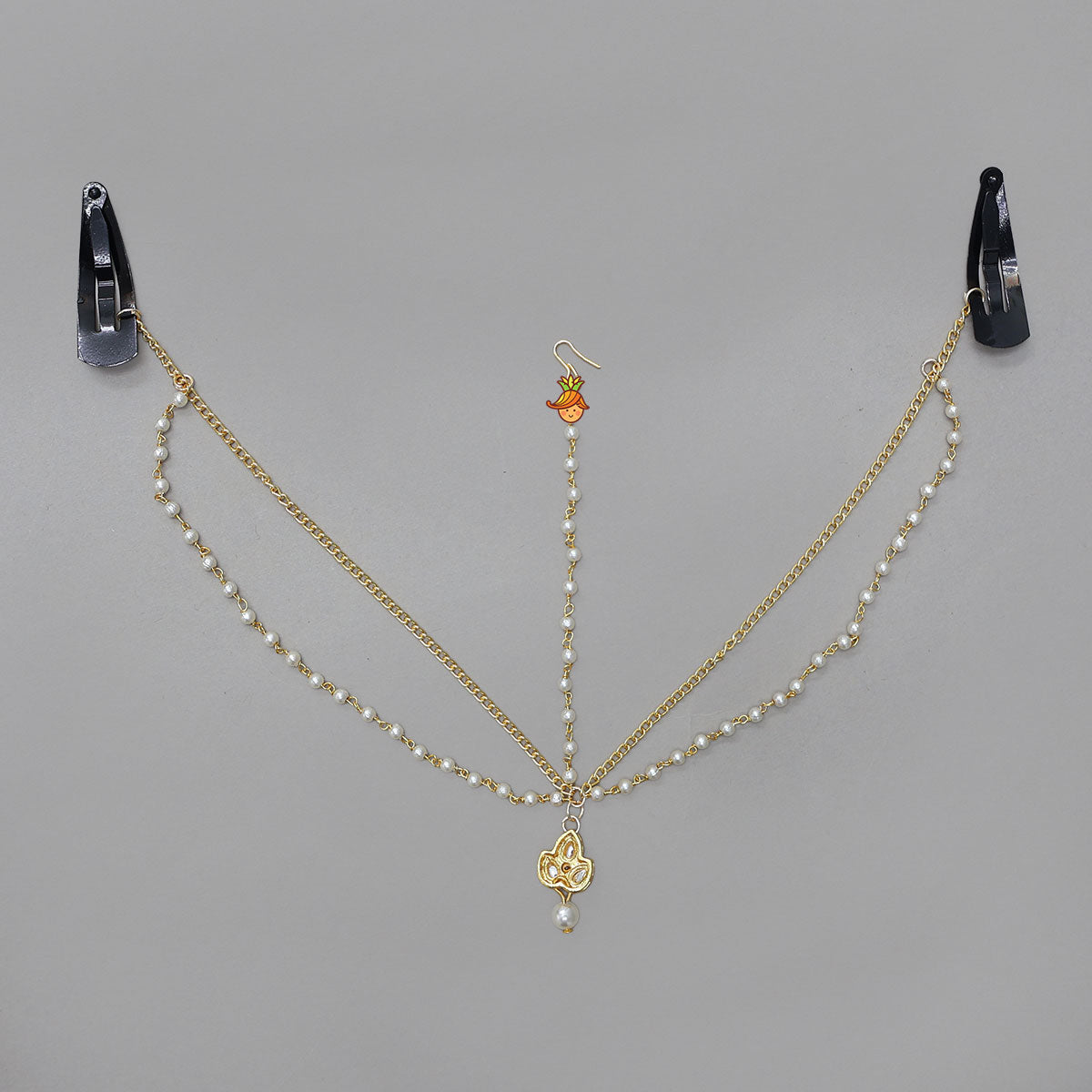 Charming Layered Chain Maang Tikka