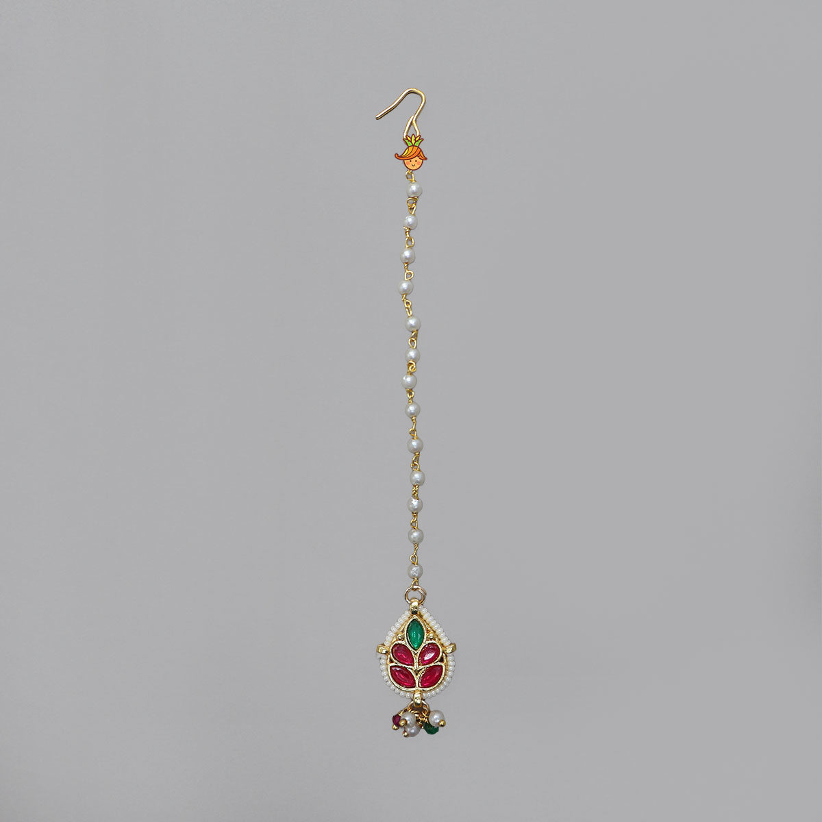 Adorable Leaf Maang Tikka