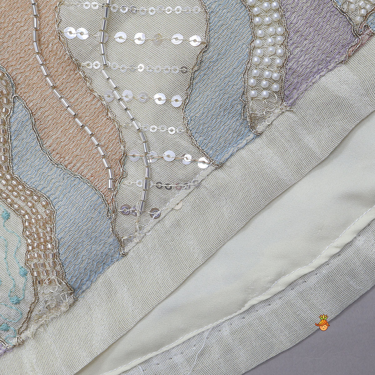 Intricate Embroidered Stunning Top And Lehenga