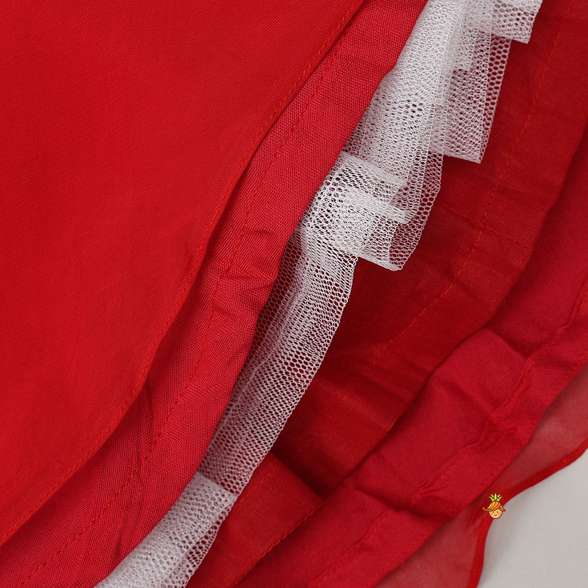 Classy Pleated Crop Top And Lehenga With Cape