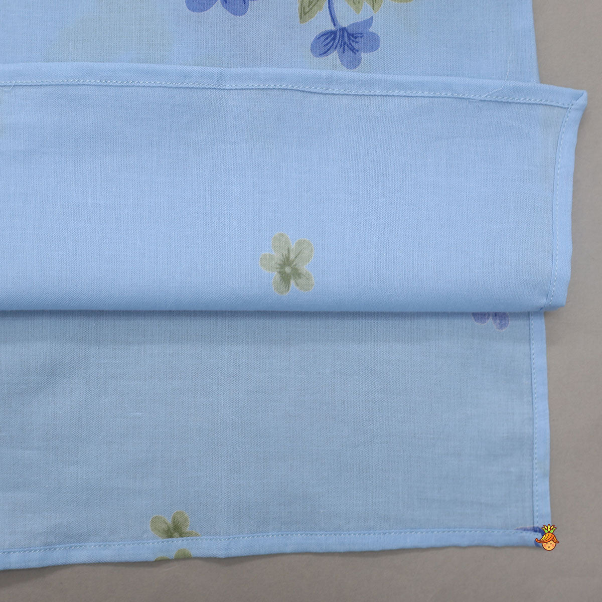 Ethnic Kurta With Floral Jacket And Churidar