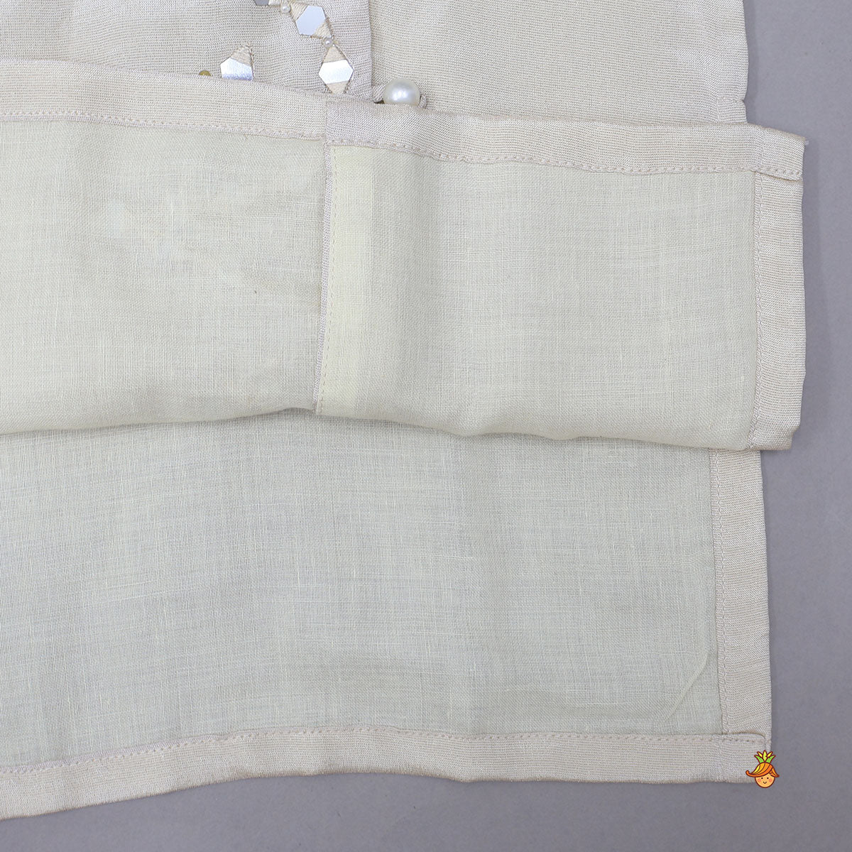 Faux Mirror Work Shimmery Kurta And Pyjama