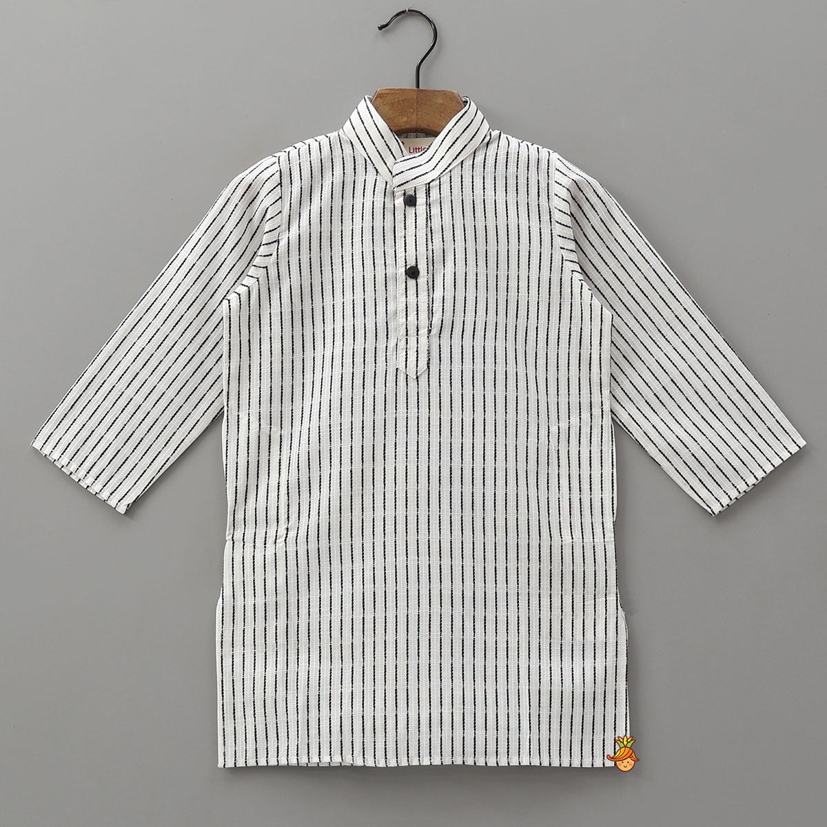 Thread Work Cotton Kurta And Pyjama