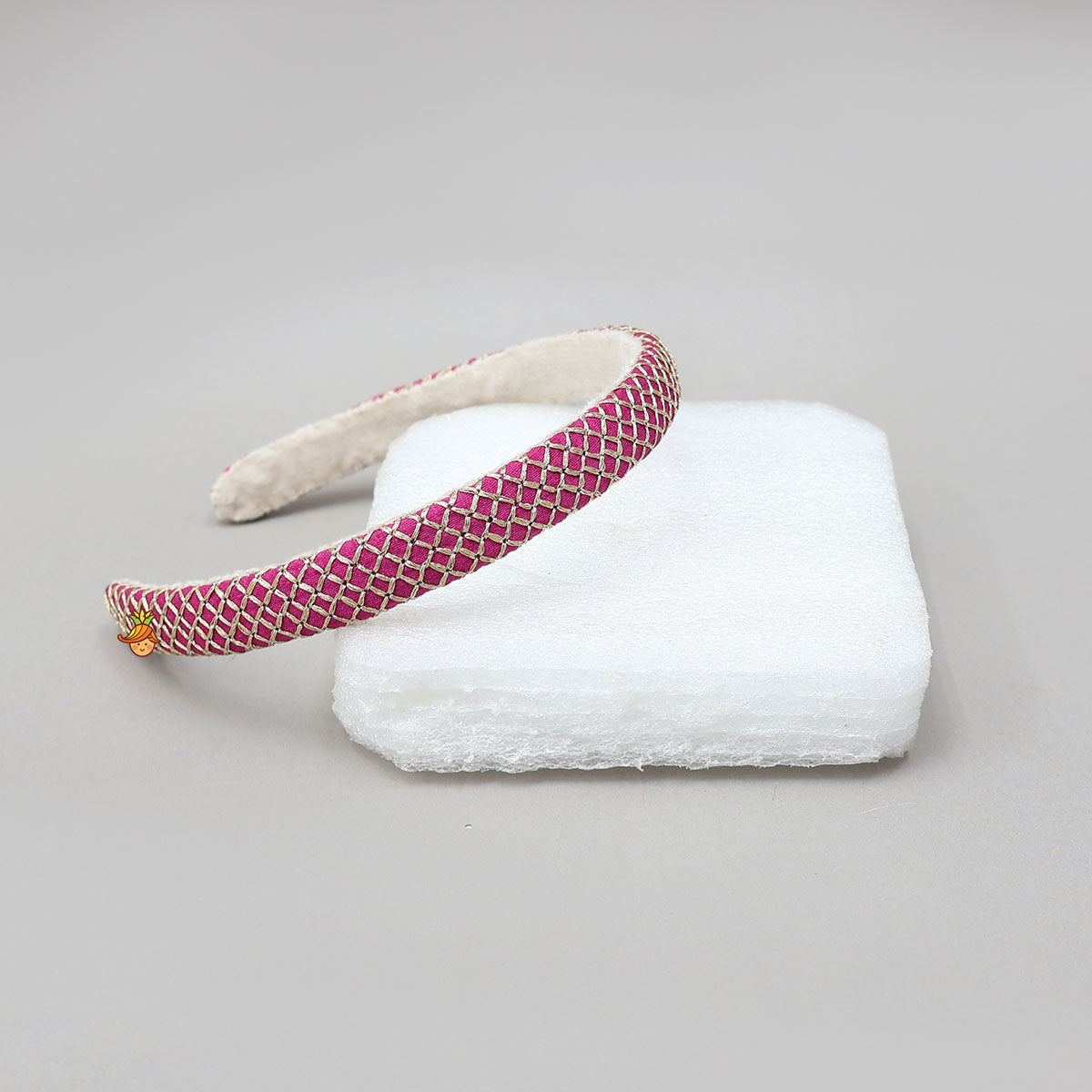 Criss-Cross Embroidered Beautiful Hair Band