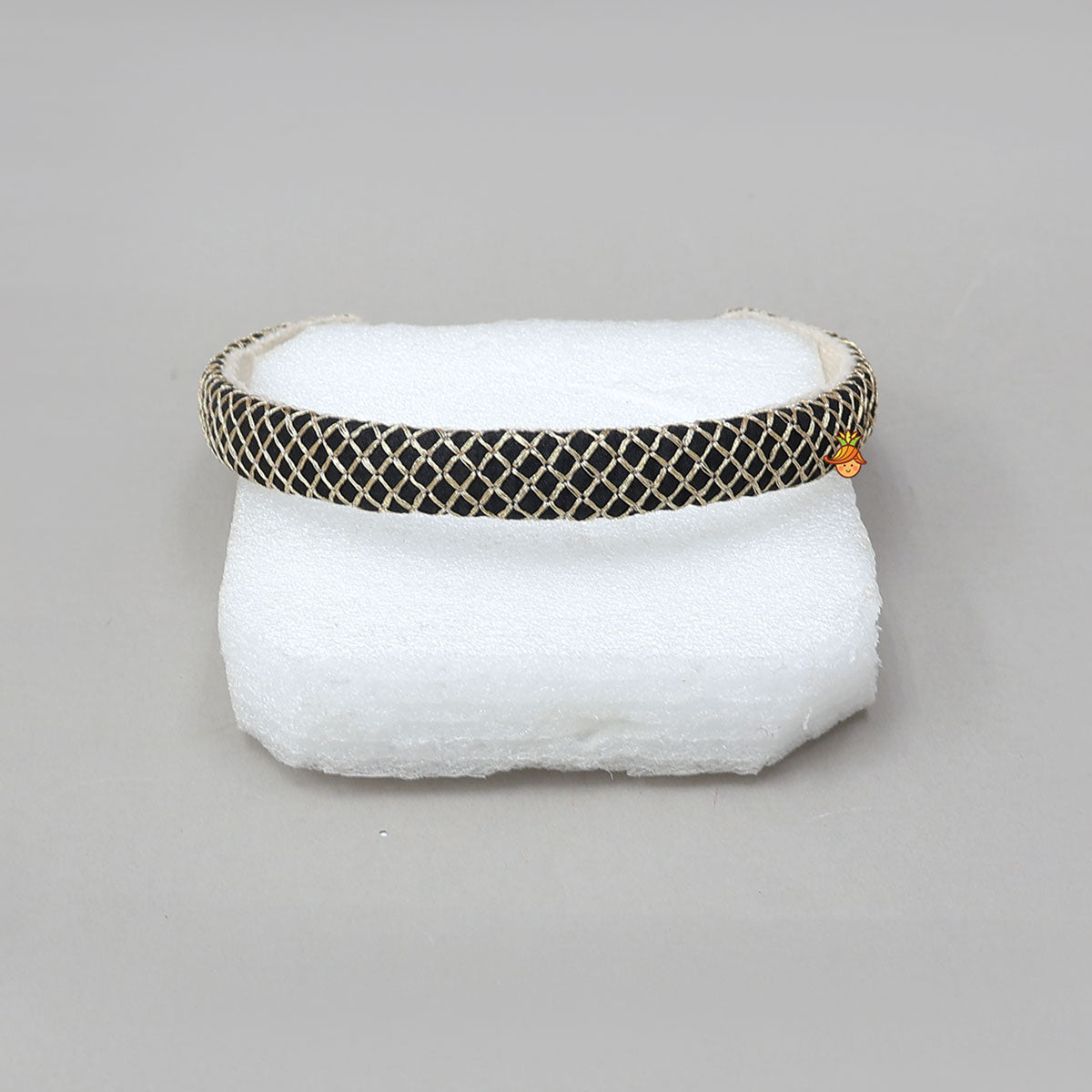 Criss-Cross Embroidered Hair Band