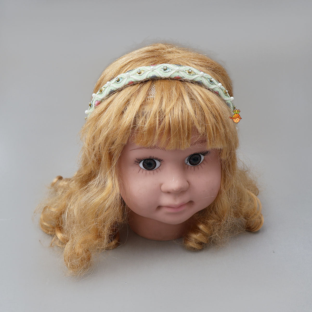 Decorative Thread Embroidered Hairband