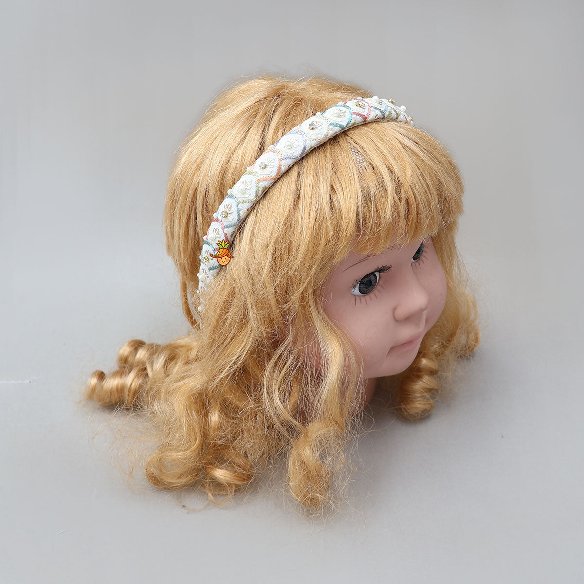 Embroidered Georgette Hair Band