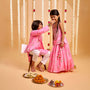 Loop Button Detail Kurta With Collar Neck Jacket And Pyjama twinning model image 3