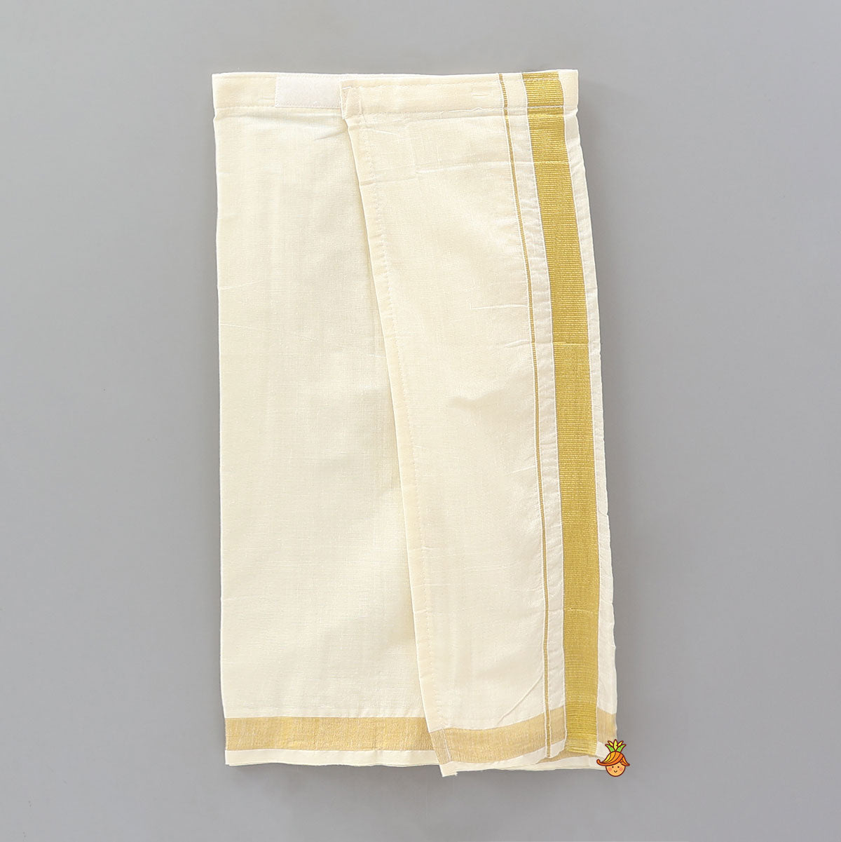 Classic Striped Kurta And Mundu