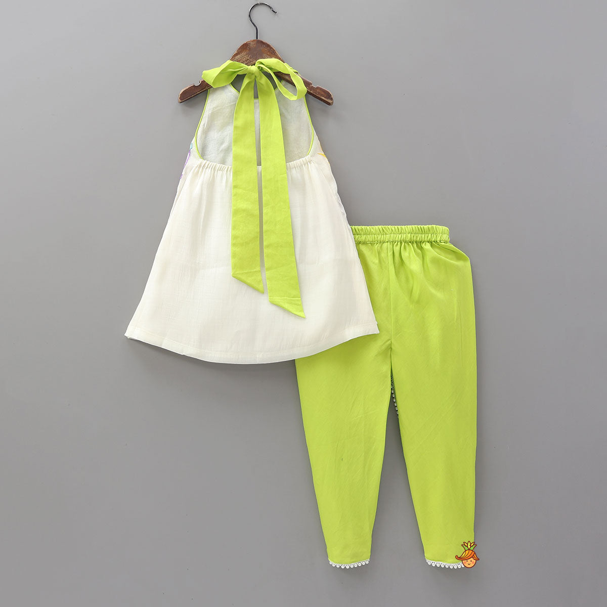 Lime Blossom Top And Tulip Pants