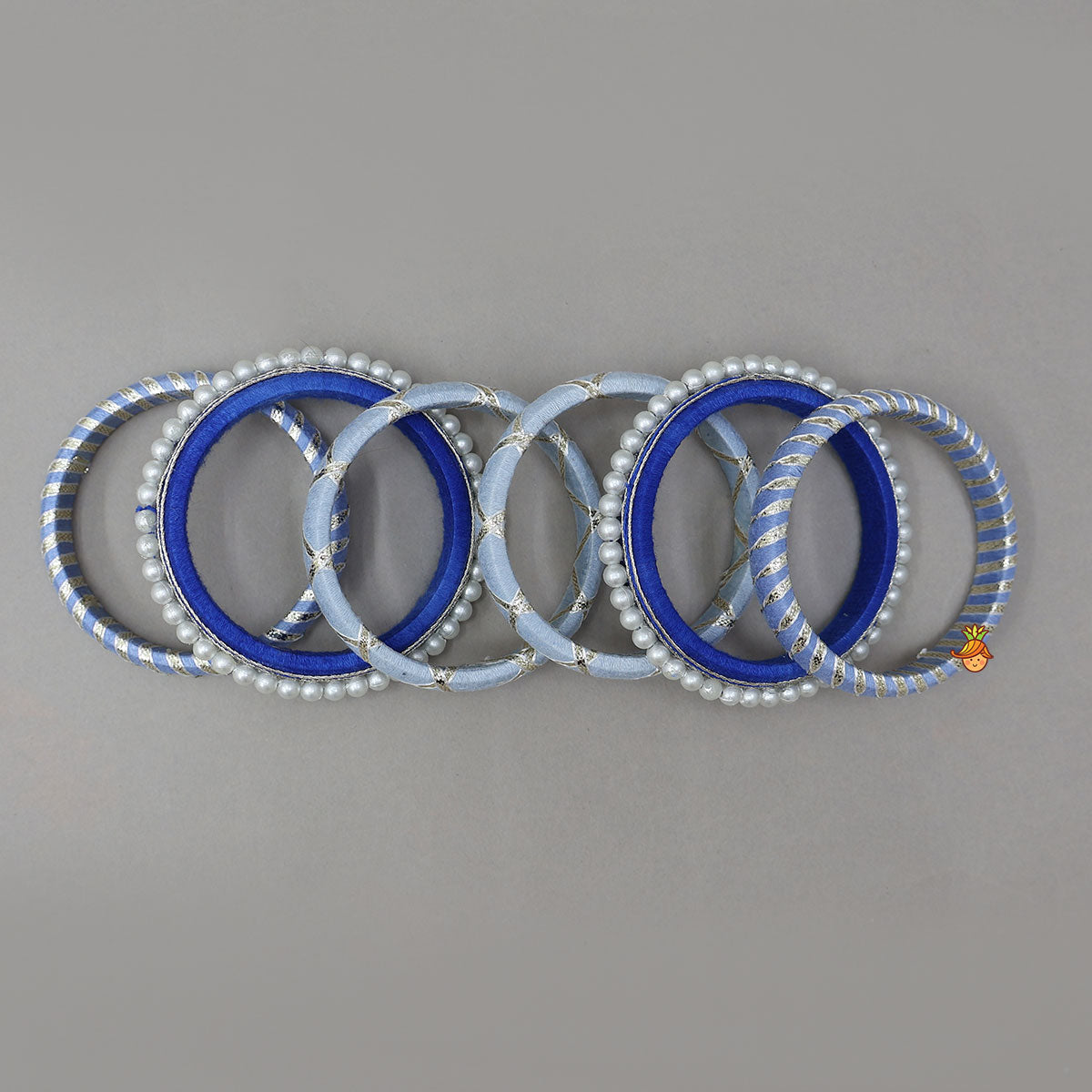 Beautiful Thread Bangles - Set Of 6