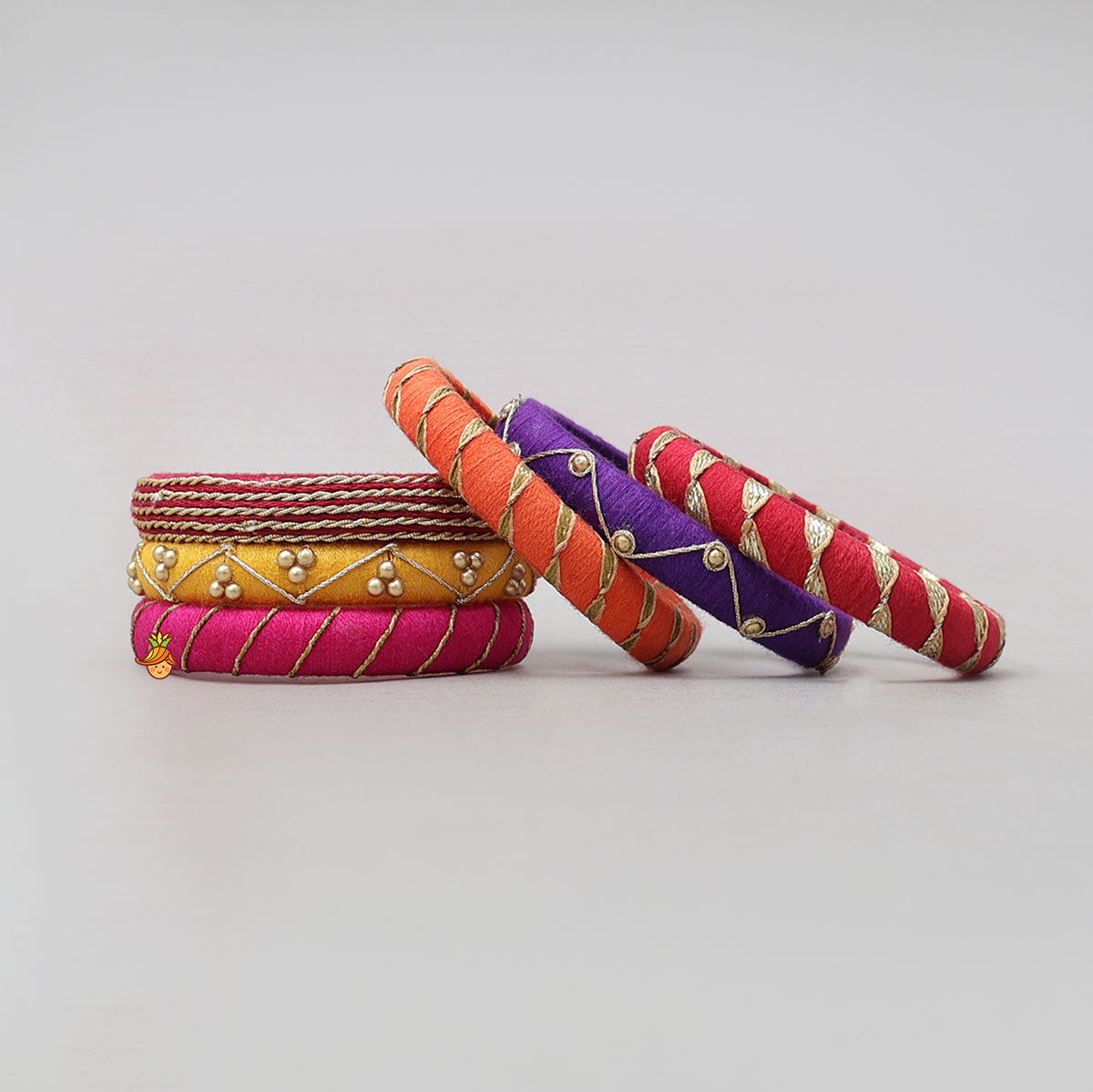 Vibrant Multicoloured Handmade Bangles