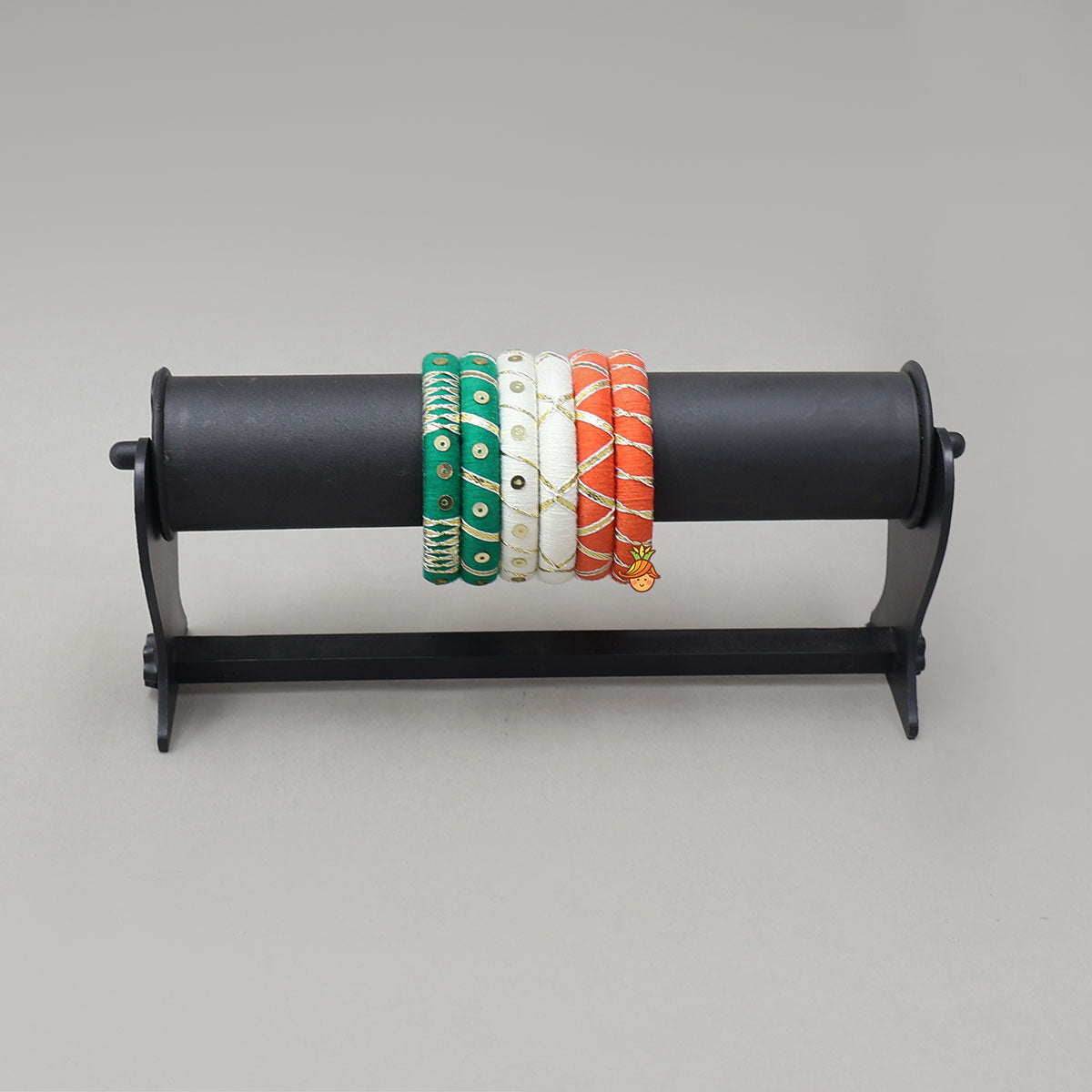 Tiranga-Inspired Handmade Bangles
