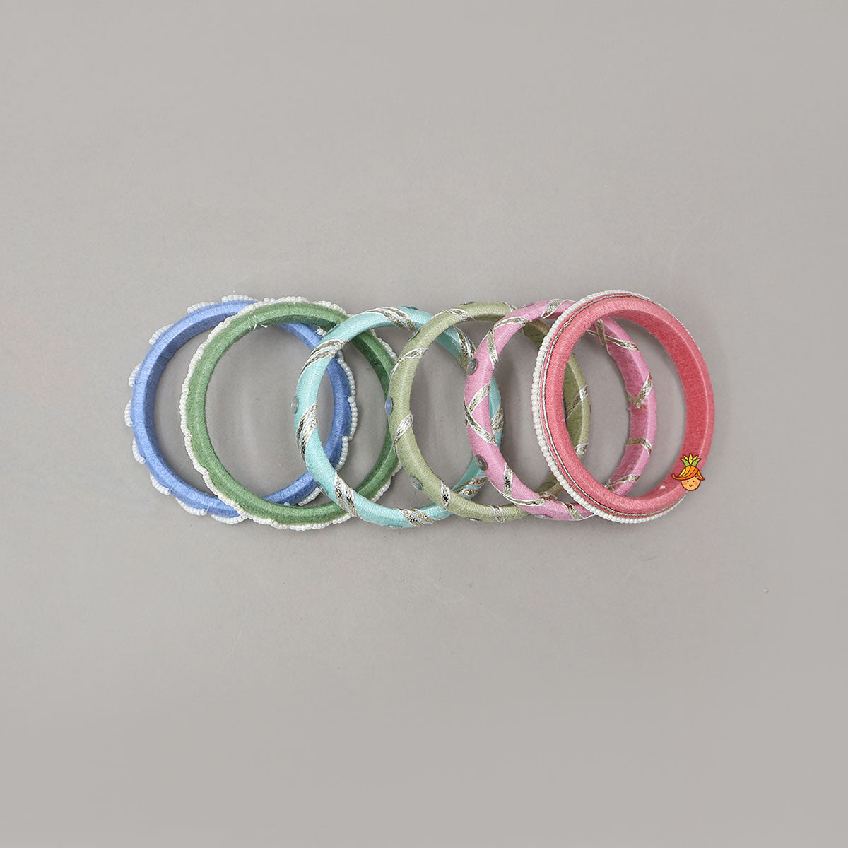 Handmade Bead Work Thread Bangles