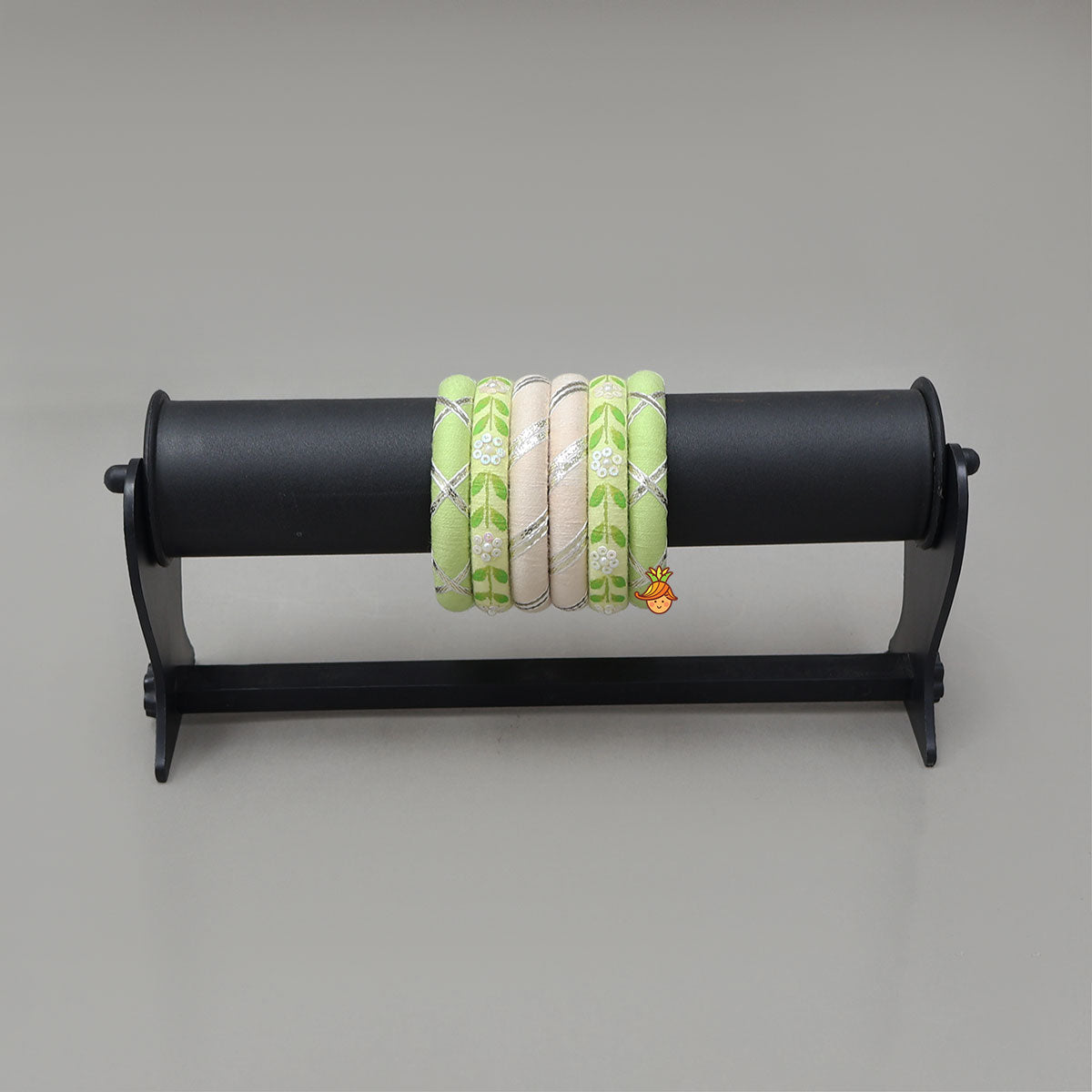 Handmade Floral Thread Bangles