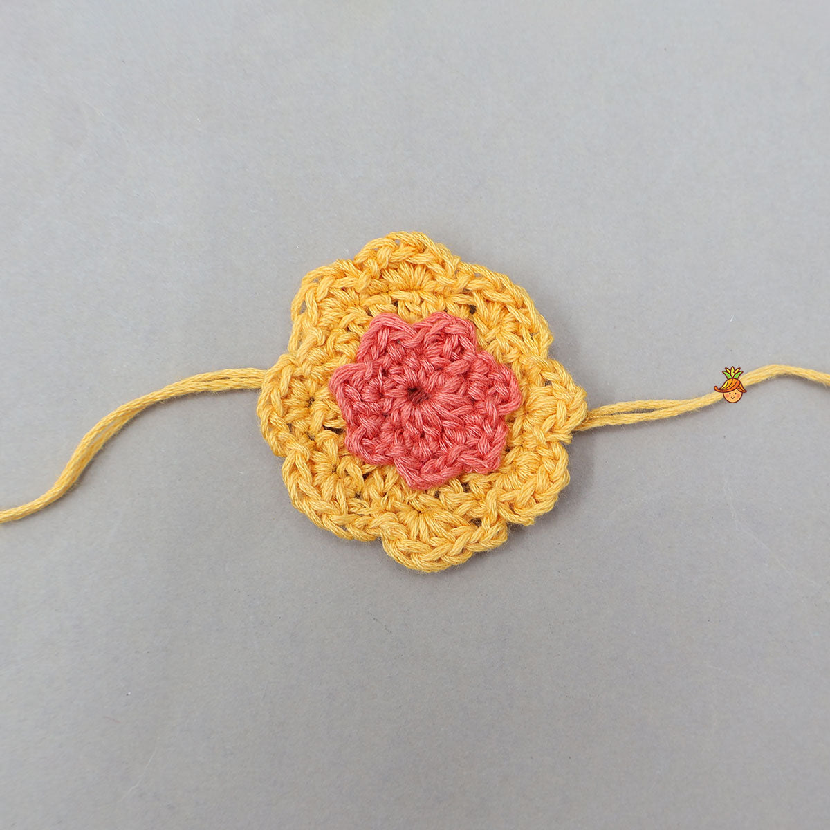 Floral Crochet Rakhi