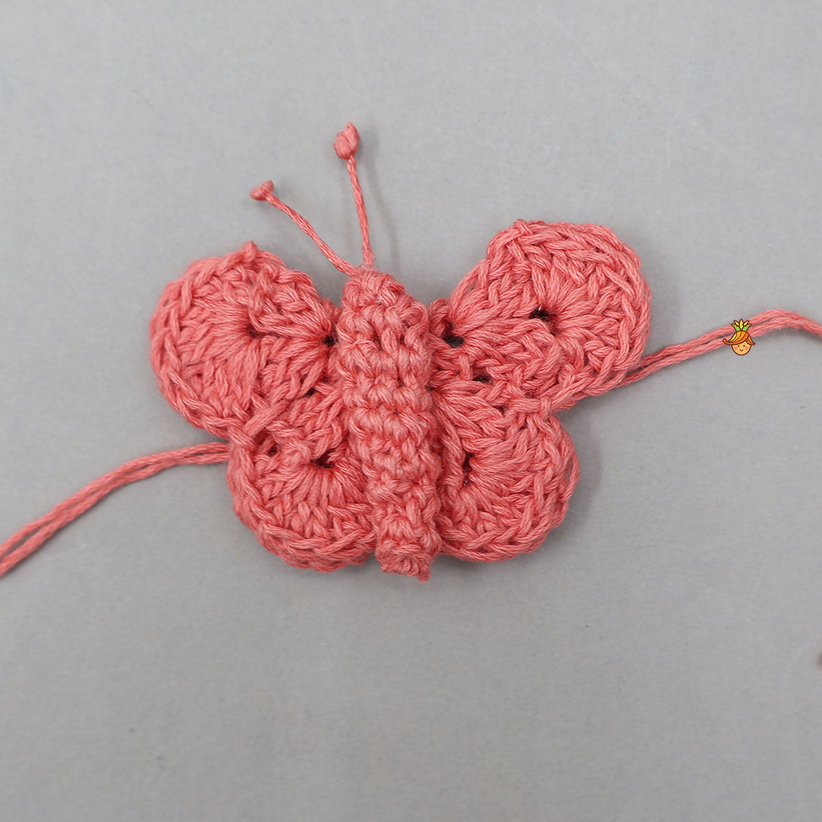Butterfly Crochet Rakhi