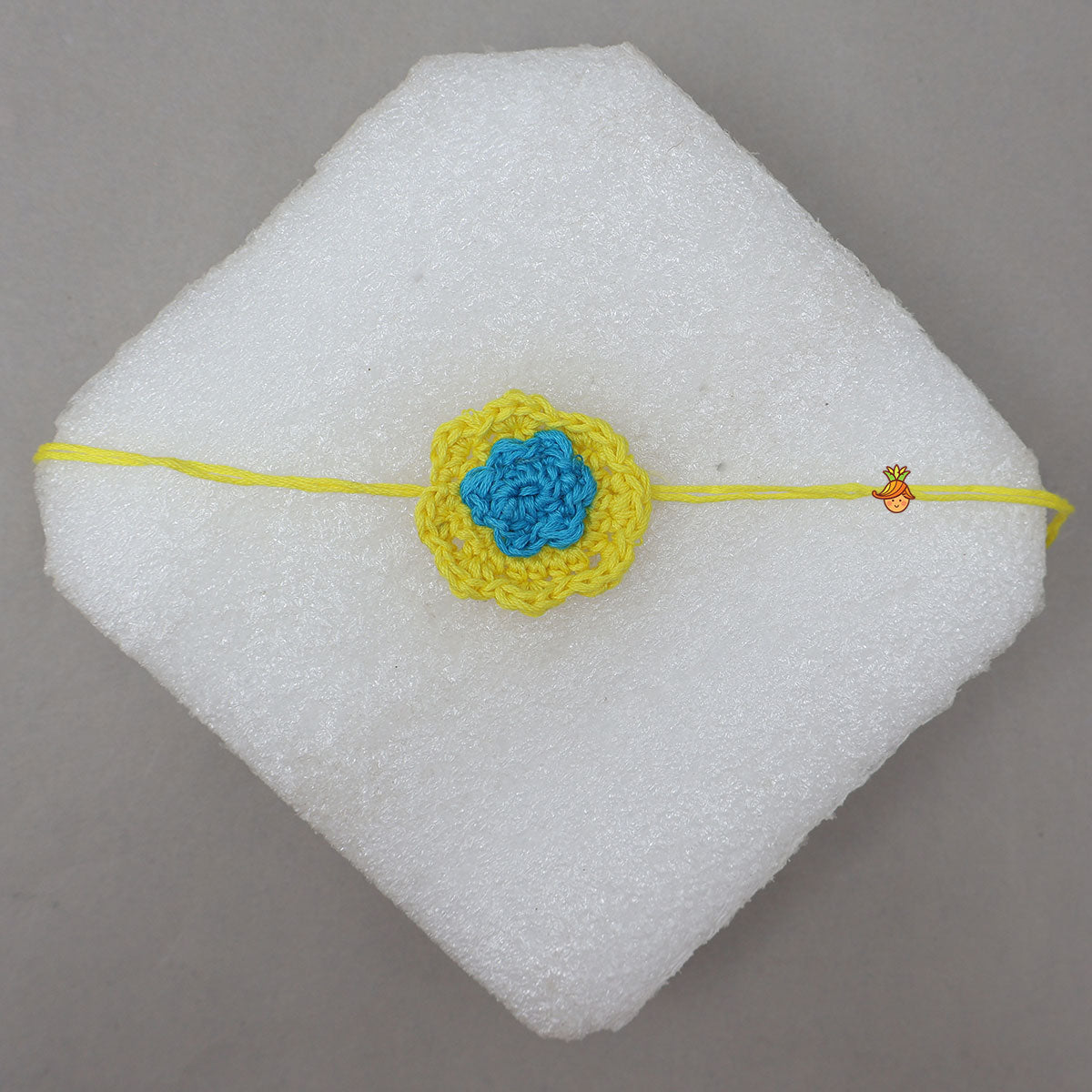 Handcrafted Floral Crochet Rakhi