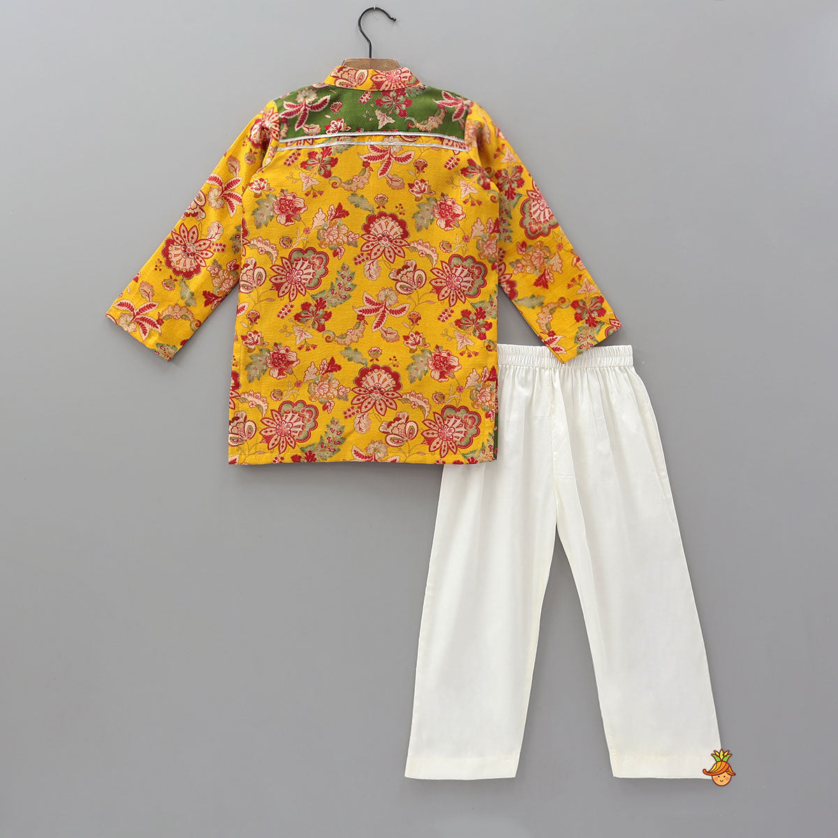 All Over Floral Printed Kurta With Pyjama