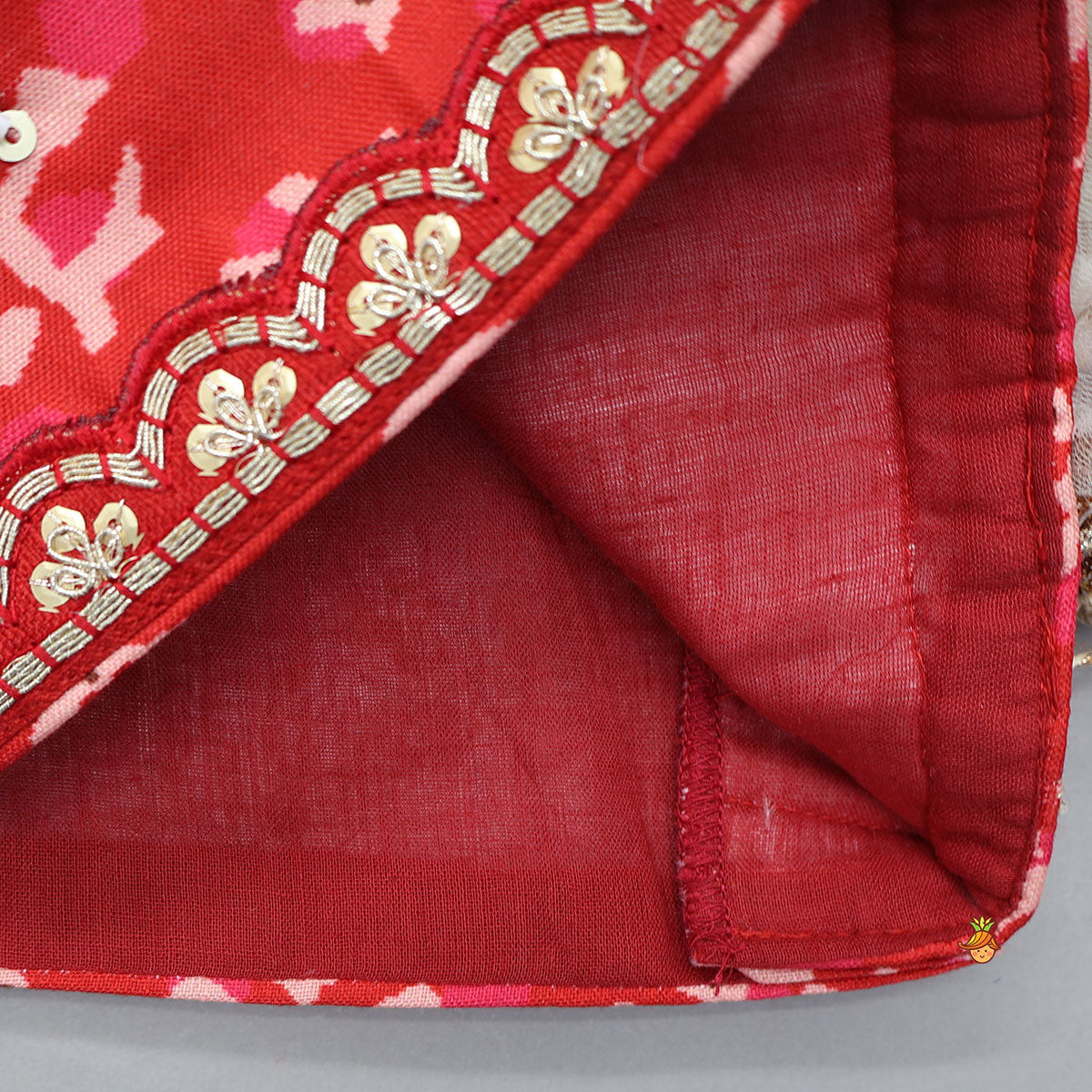 Elegant Drape Crop Top And Lehenga