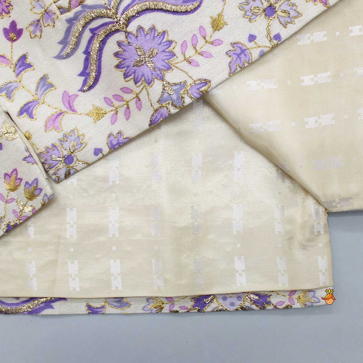 Classic Kurta With Embroidered Jacket And Pyjama