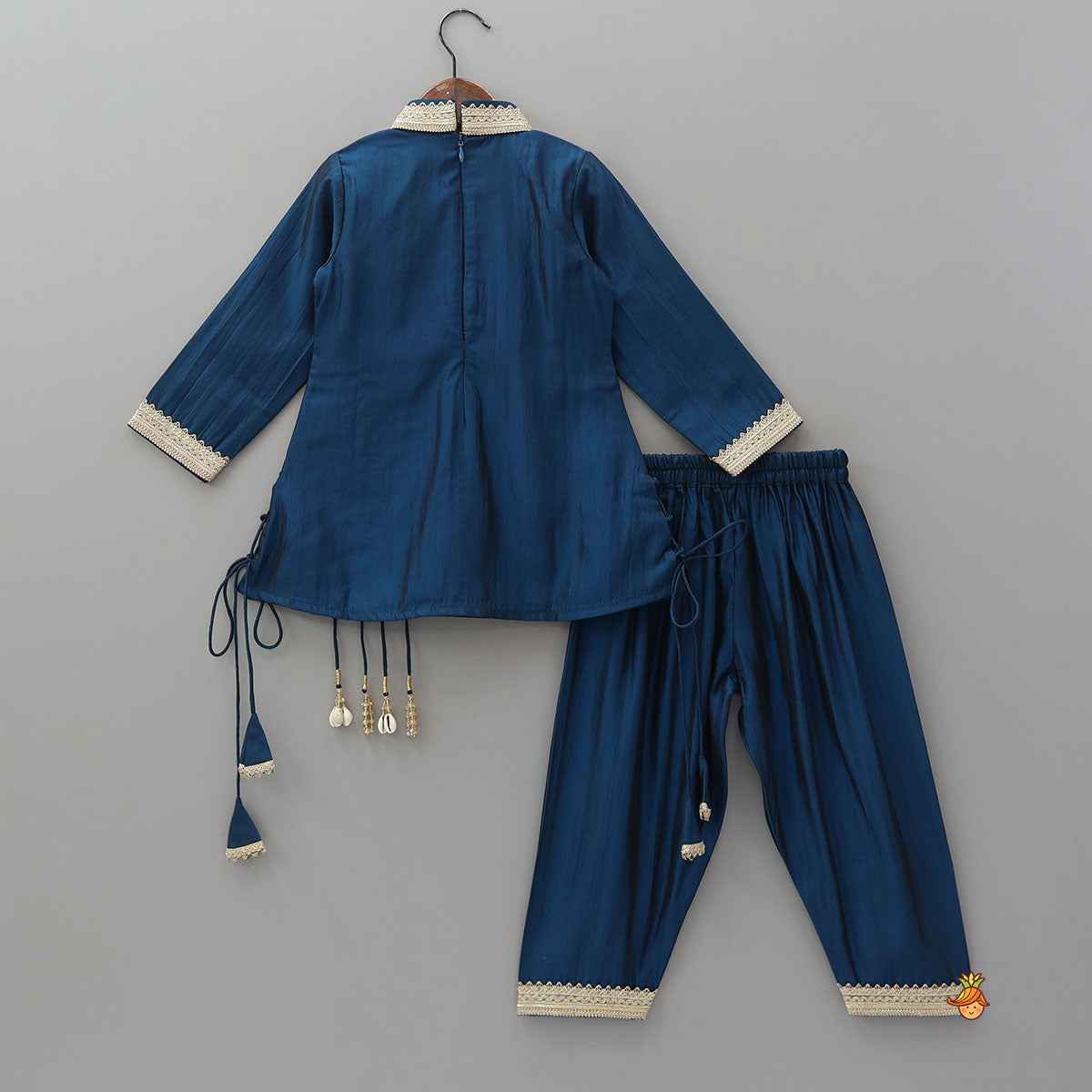 Royal Kurta With Farshi Salwar And Dupatta