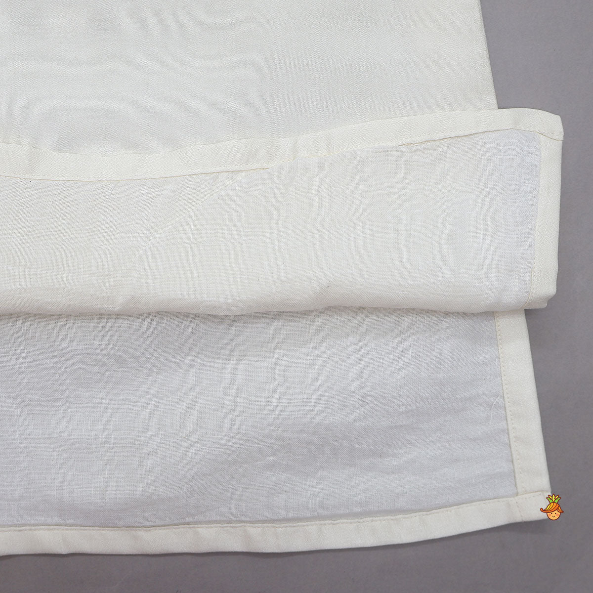 Thread Embroidered Yoke Ethnic Kurta With Pyjama