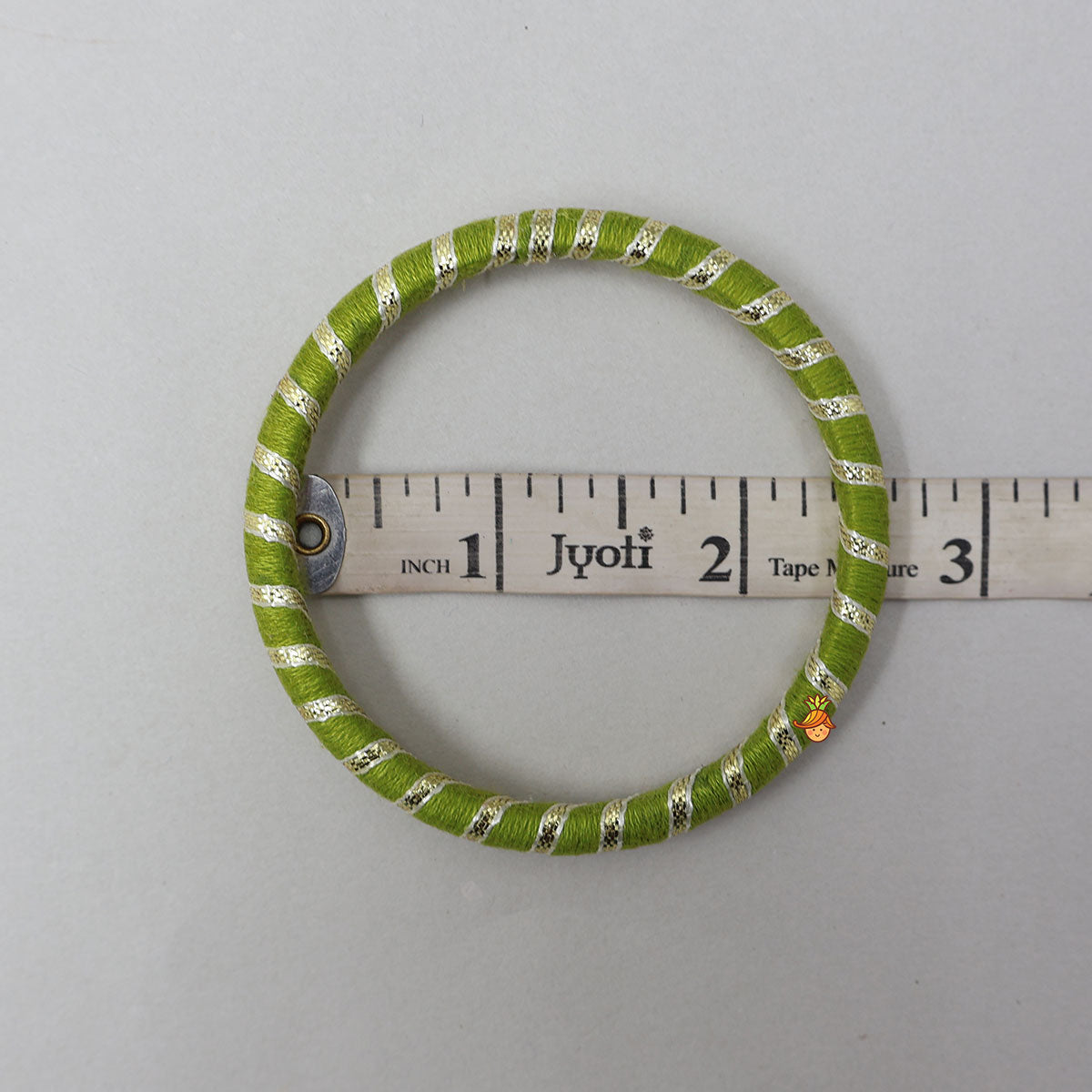 Thread Wrapped Bangles - Set Of 7