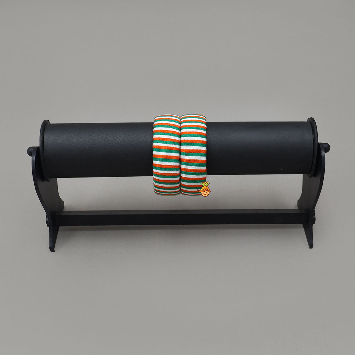 Thread-Wrapped Bangles Set