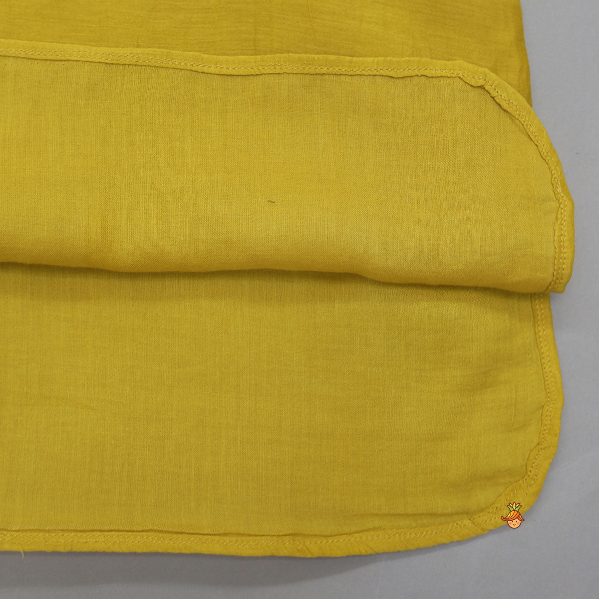 Krishna Embroidered Kurta And Printed Dhoti
