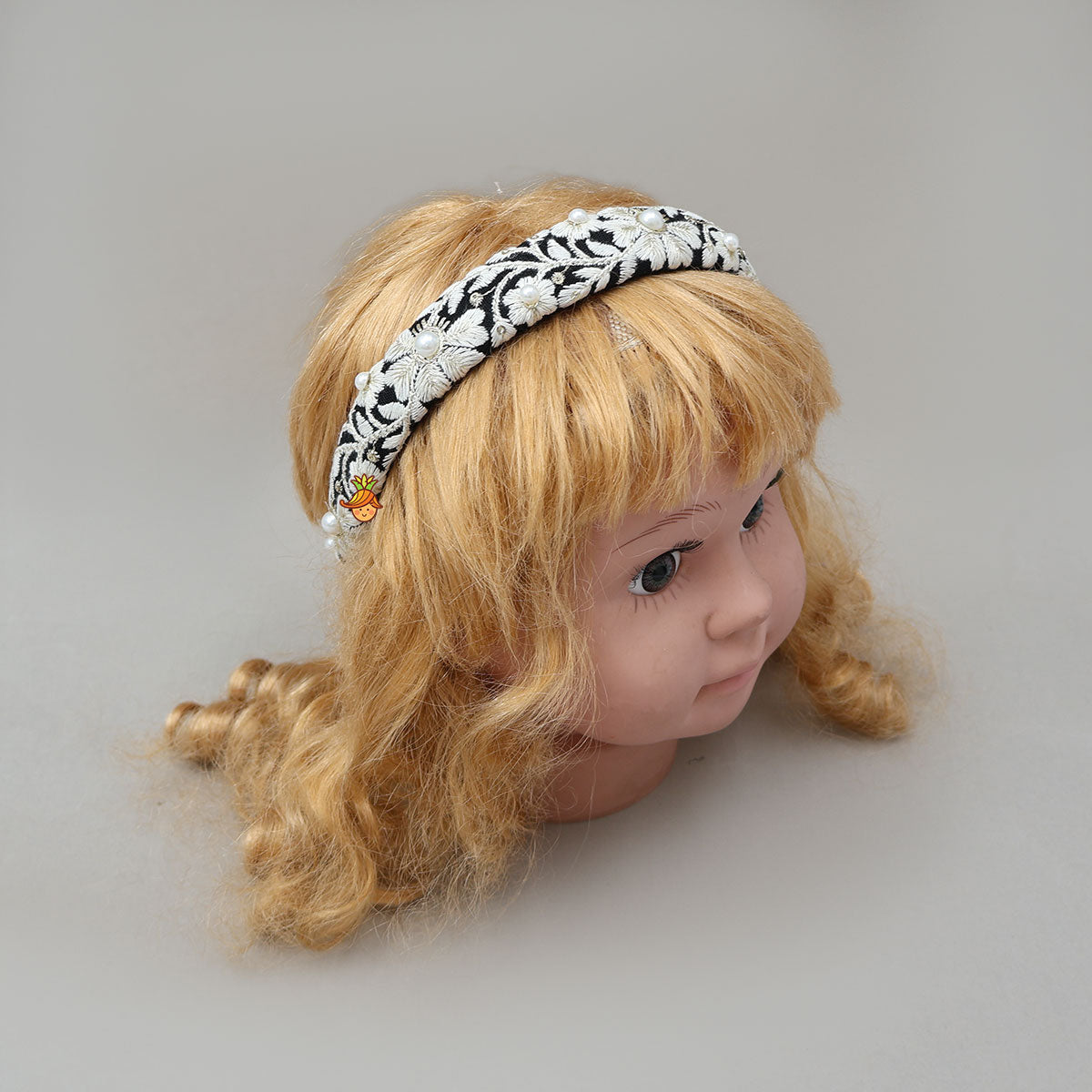 Floral Embroidered Hair Band