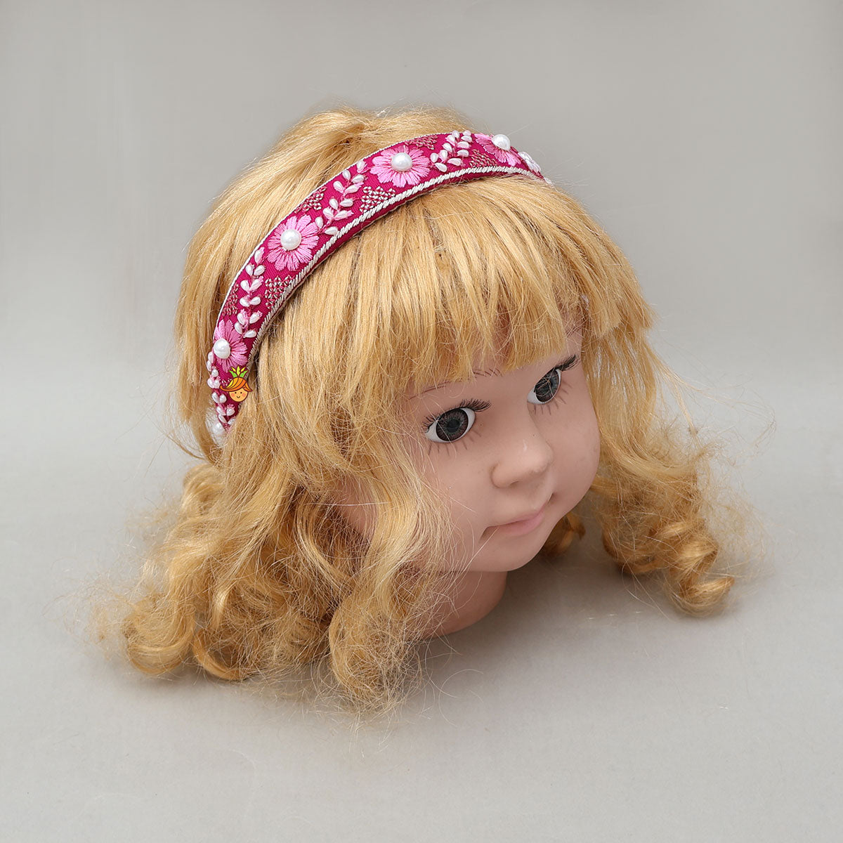 Decorative Thread Embroidered Hair Band